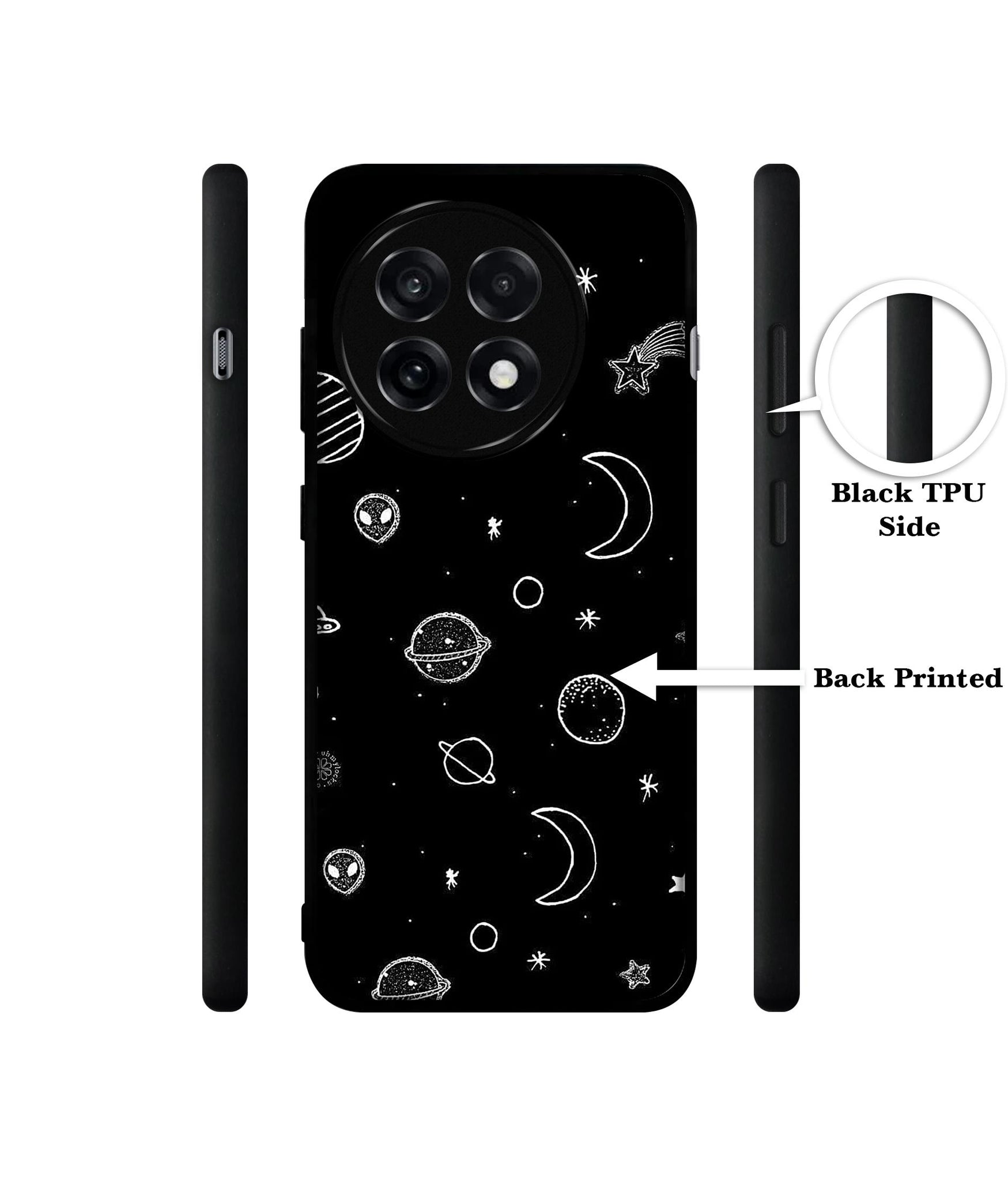 Space Stars Universe Design Designer 2D Printed Back Case Cover for OnePlus 13R 5G