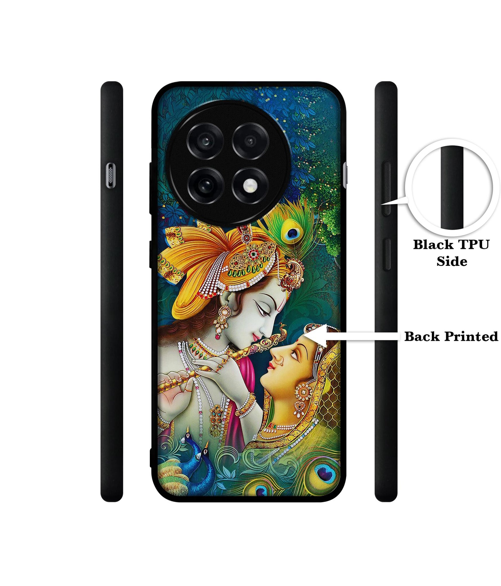 Radha Kishan Love Design Designer 2D Printed Back Case Cover for OnePlus 13R 5G