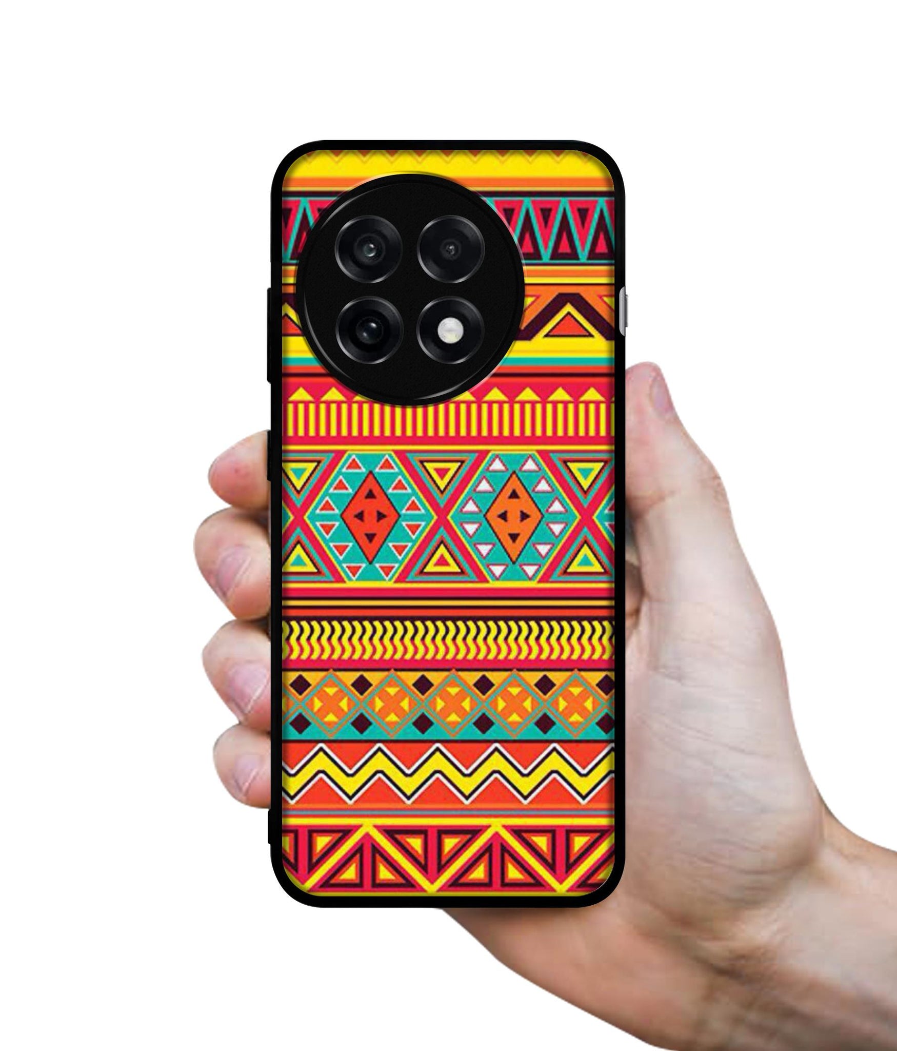 Artistic Rangoli Design Designer 2D Printed Back Case Cover for OnePlus 13R 5G