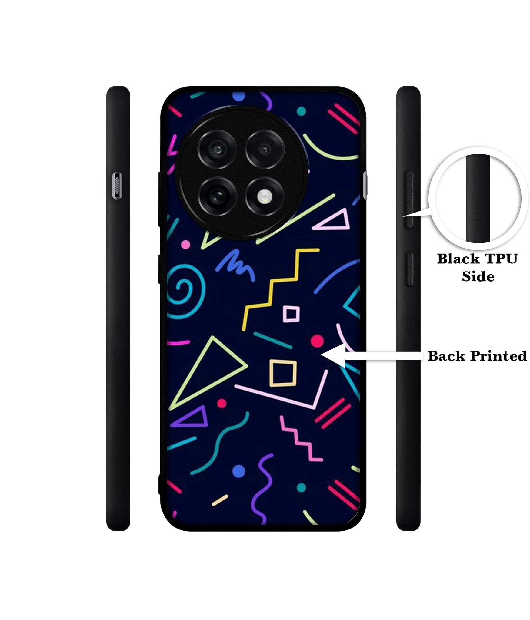 Retro Abstract Design Designer 2D Printed Back Case Cover for OnePlus 13R 5G