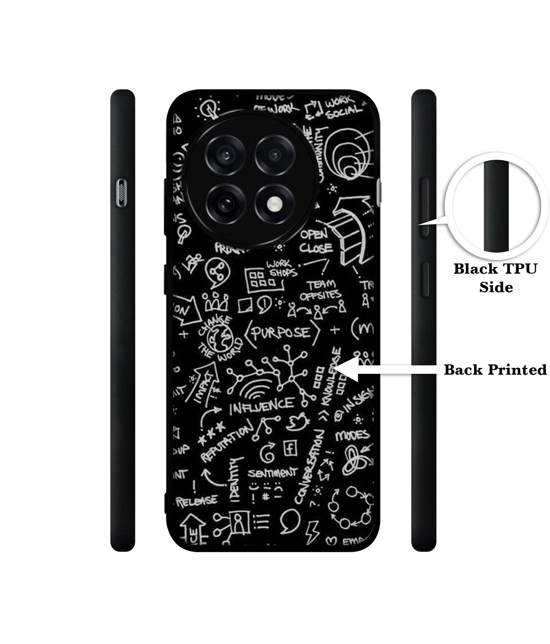 Formulas Design Designer 2D Printed Back Case Cover for OnePlus 13R 5G