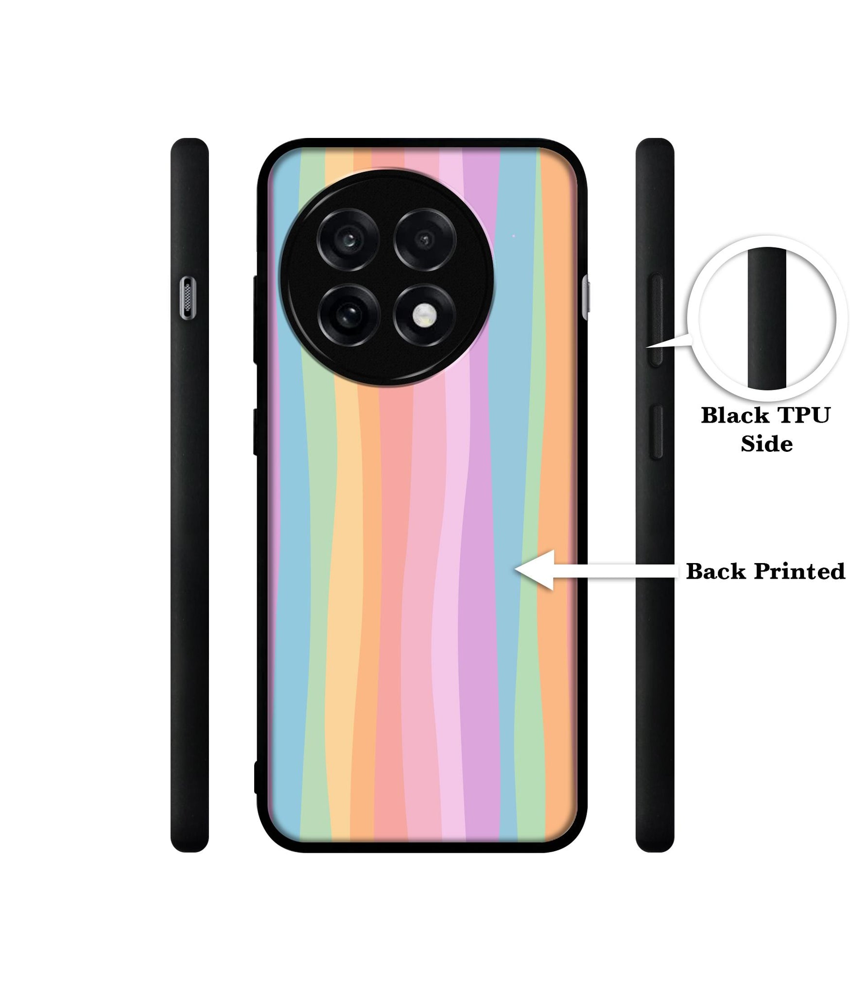 Cool Rainbow Design Designer 2D Printed Back Case Cover for OnePlus 13R 5G