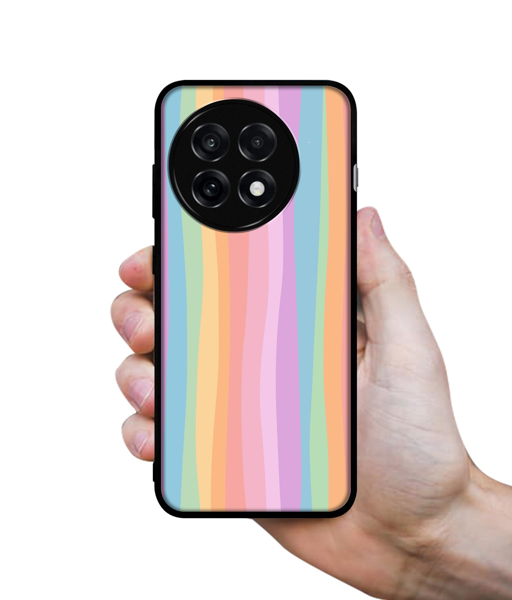 Cool Rainbow Design Designer 2D Printed Back Case Cover for OnePlus 13R 5G