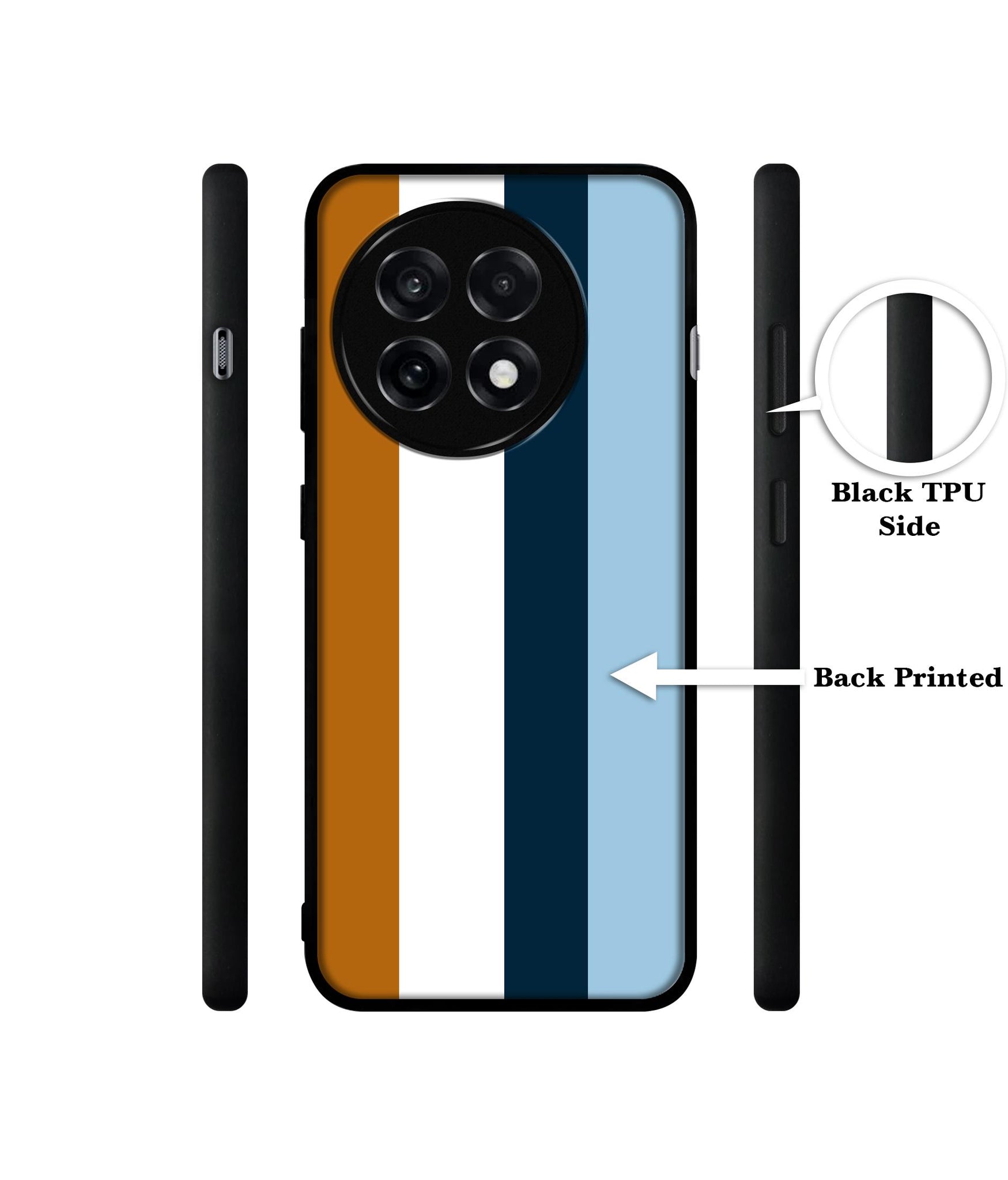 Color Stripes Design Designer 2D Printed Back Case Cover for OnePlus 13R 5G