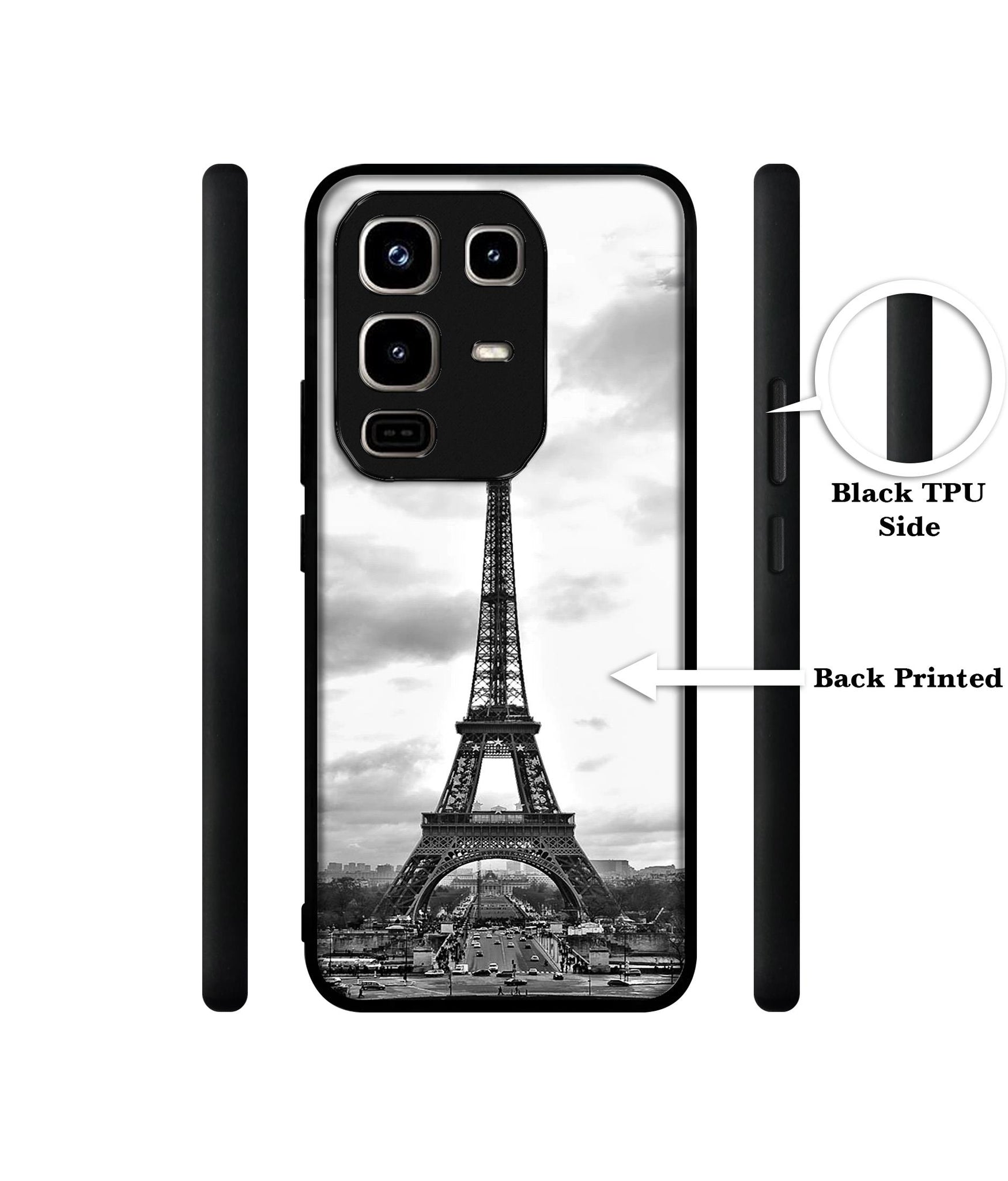 Eiffel Tower Designer 2D Printed Back Case Cover for Infinix Note 50 Pro 4G / Note 50 Pro Plus 5G