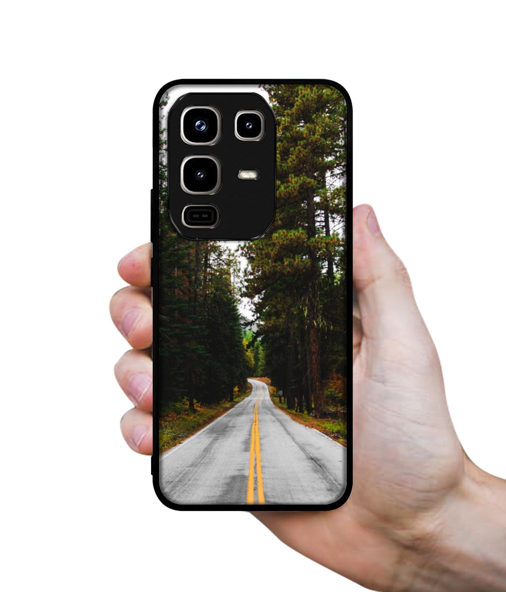 Road Photo Designer 2D Printed Back Case Cover for Infinix Note 50 Pro 4G / Note 50 Pro Plus 5G