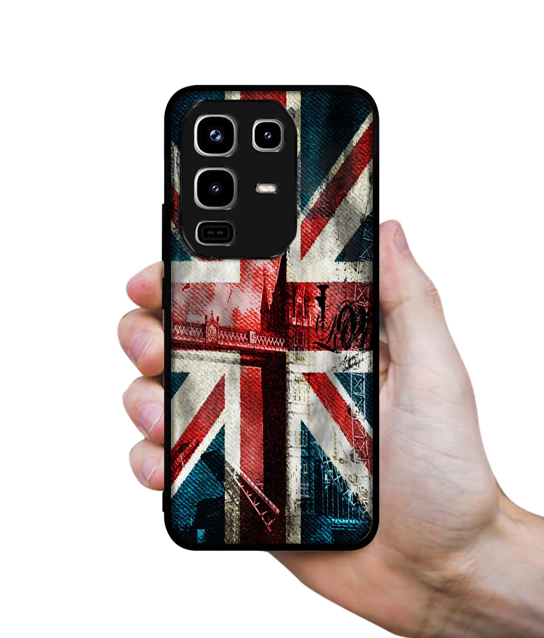 London Flag wallpaper Designer 2D Printed Back Case Cover for Infinix Note 50 Pro 4G / Note 50 Pro Plus 5G