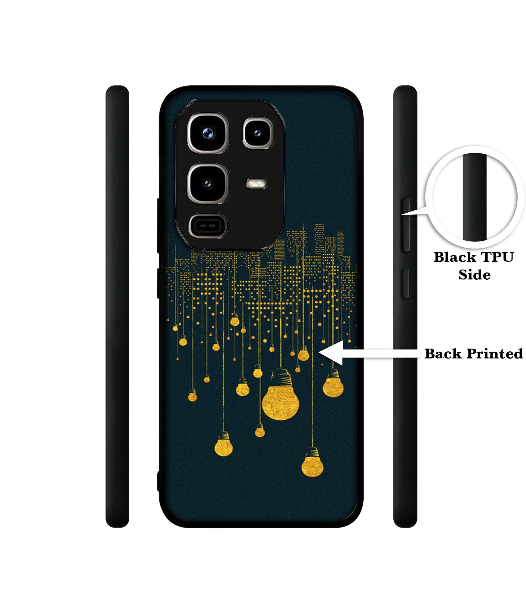 City Light Pattern Designer 2D Printed Back Case Cover for Infinix Note 50 Pro 4G / Note 50 Pro Plus 5G