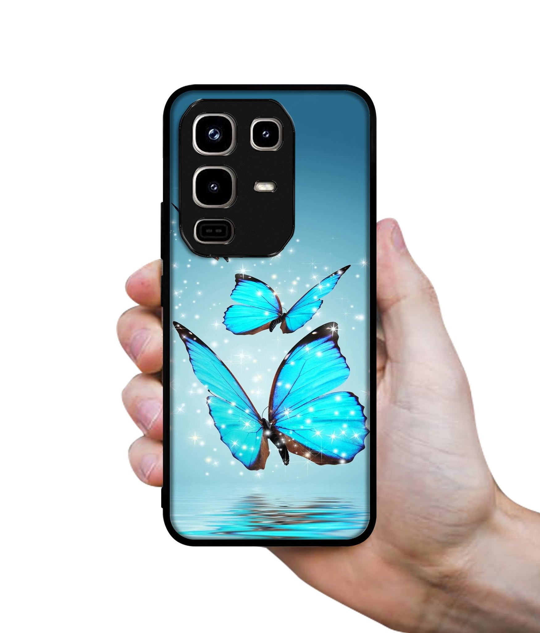 Flying Butterflies Designer 2D Printed Back Case Cover for Infinix Note 50 Pro 4G / Note 50 Pro Plus 5G