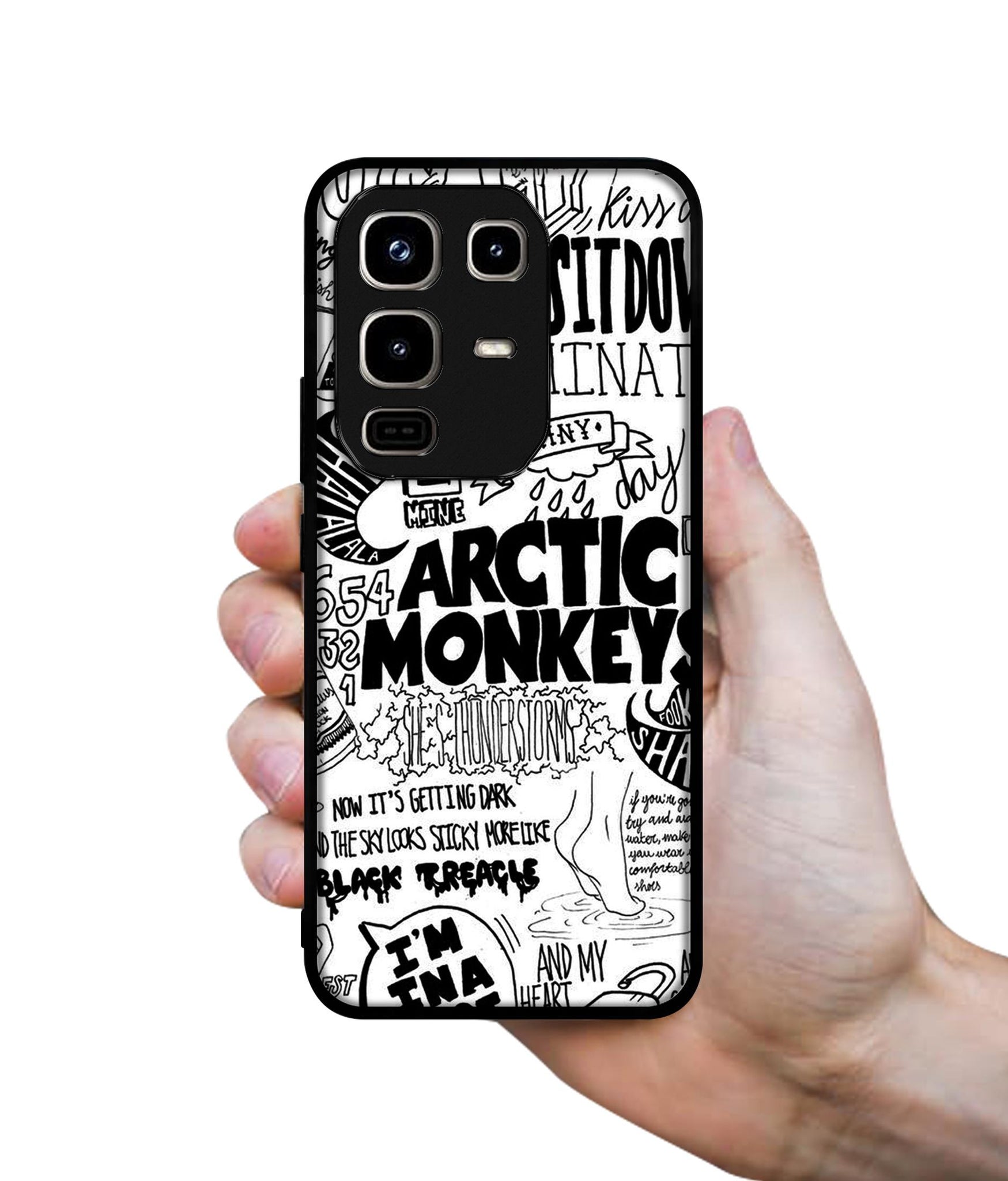 Arctic Monkeys Pattern Designer 2D Printed Back Case Cover for Infinix Note 50 Pro 4G / Note 50 Pro Plus 5G