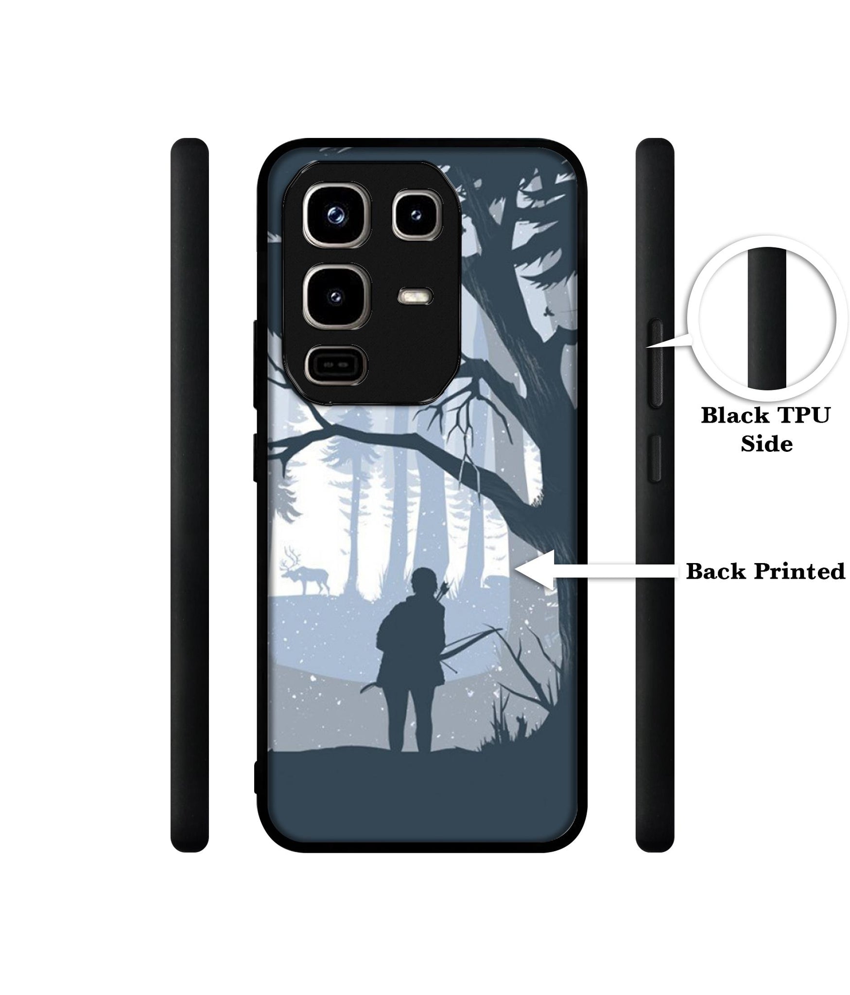 Hunter Designer 2D Printed Back Case Cover for Infinix Note 50 Pro 4G / Note 50 Pro Plus 5G