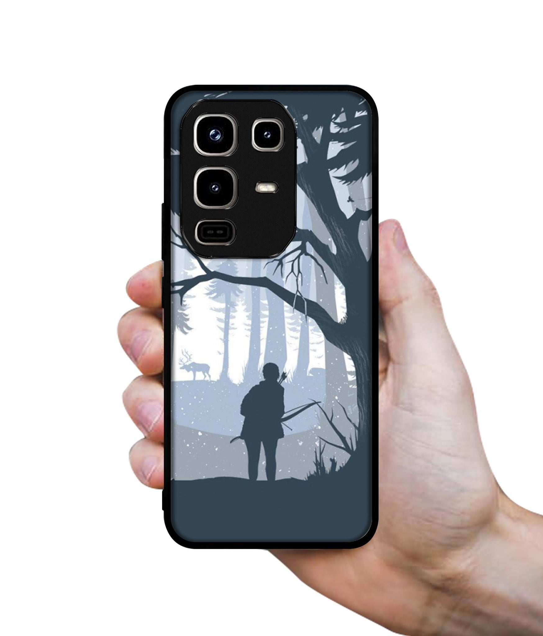 Hunter Designer 2D Printed Back Case Cover for Infinix Note 50 Pro 4G / Note 50 Pro Plus 5G