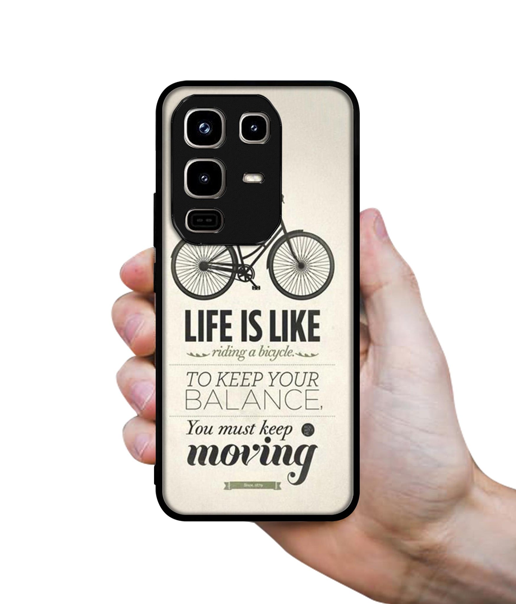 Life is Like Moving Designer 2D Printed Back Case Cover for Infinix Note 50 Pro 4G / Note 50 Pro Plus 5G