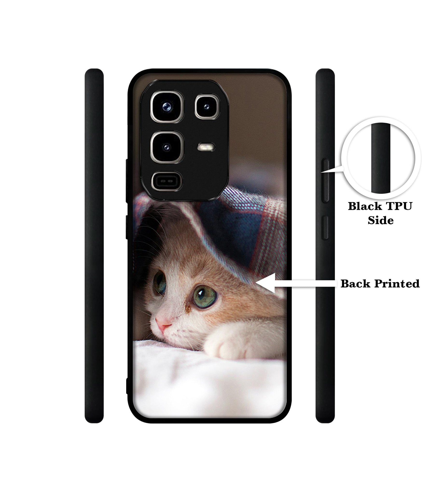 Sleepy Kitten Designer 2D Printed Back Case Cover for Infinix Note 50 Pro 4G / Note 50 Pro Plus 5G