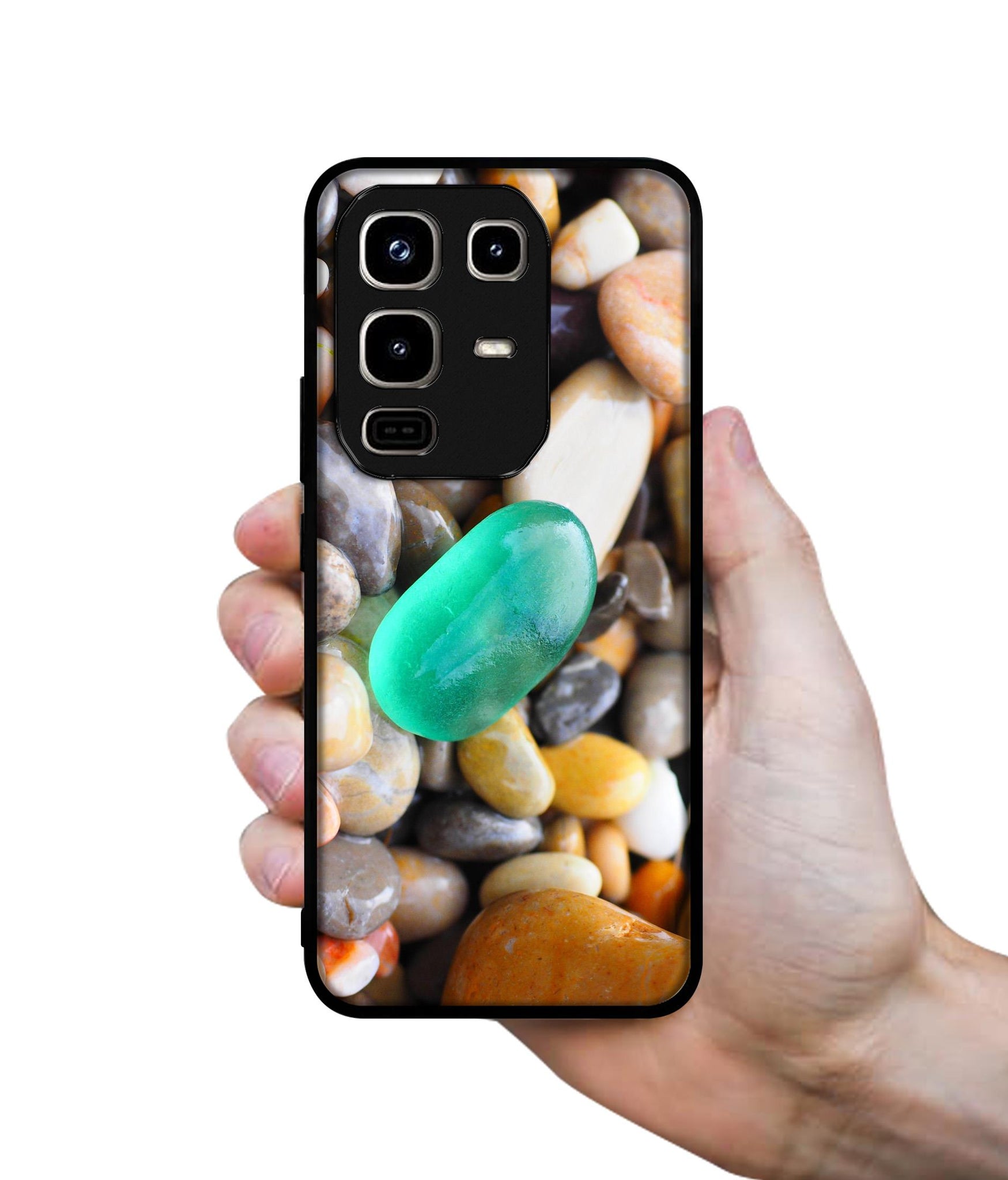 Sea Stones Designer 2D Printed Back Case Cover for Infinix Note 50 Pro 4G / Note 50 Pro Plus 5G