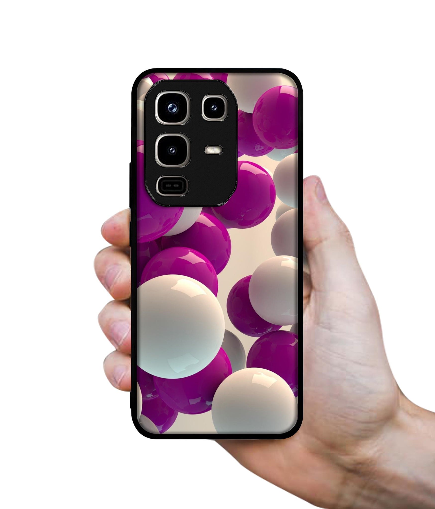 3D Balloons Designer 2D Printed Back Case Cover for Infinix Note 50 Pro 4G / Note 50 Pro Plus 5G