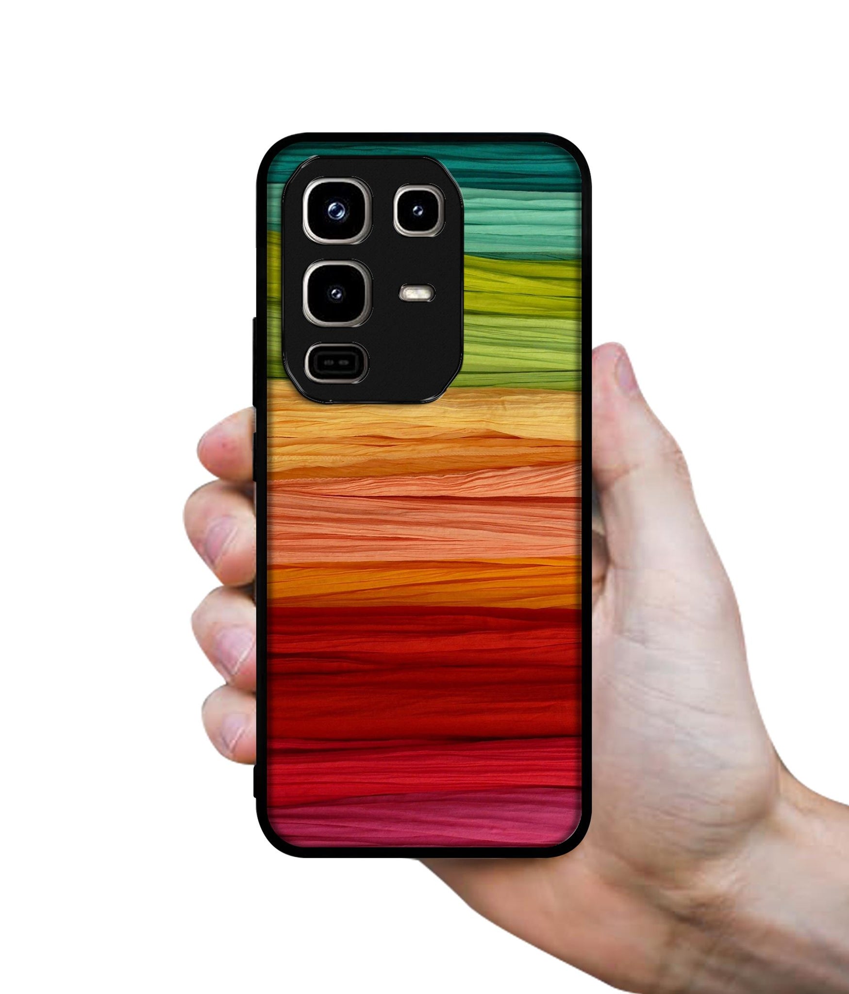 Colorful Thread Designer 2D Printed Back Case Cover for Infinix Note 50 Pro 4G / Note 50 Pro Plus 5G