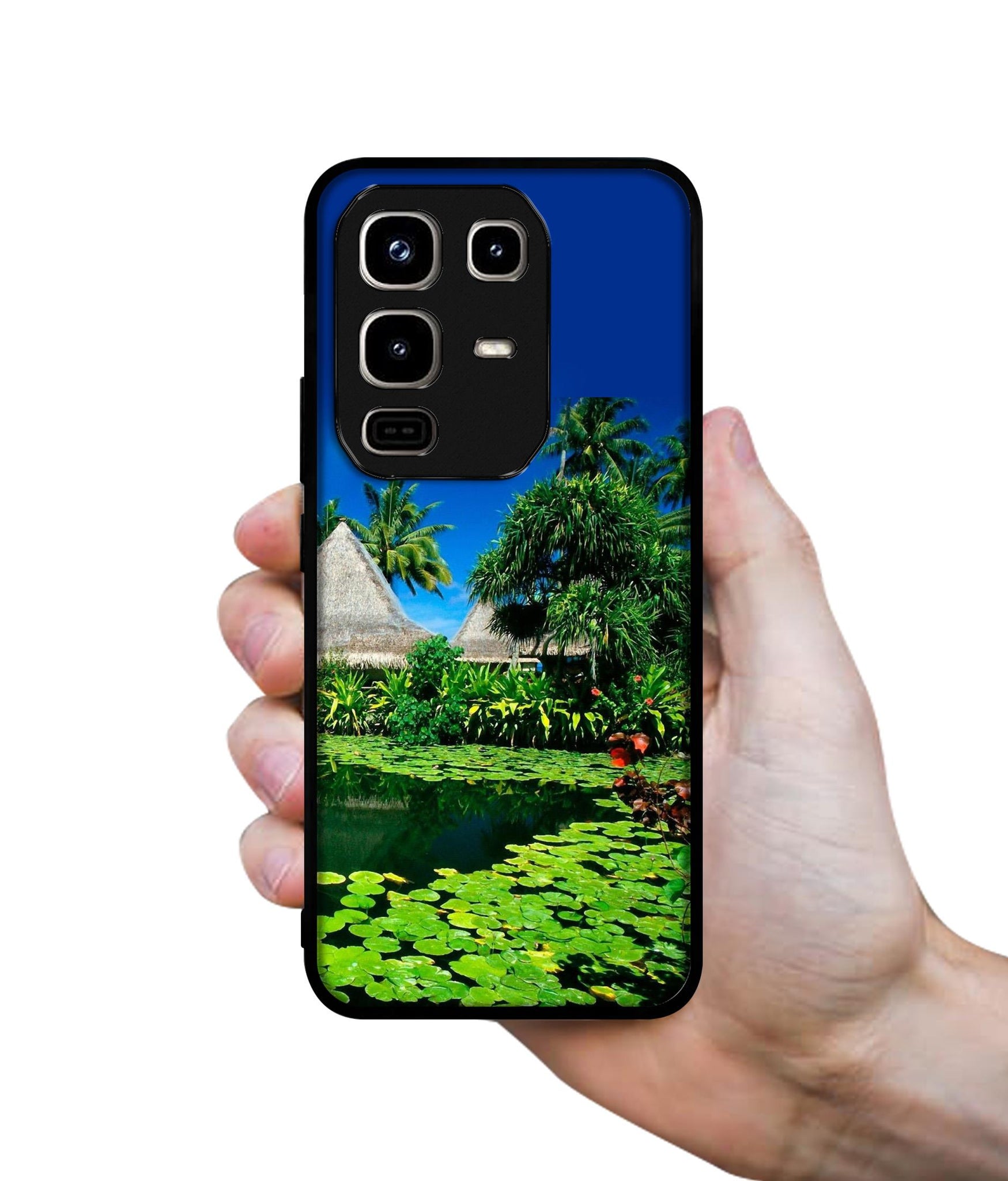 Tropics Water Designer 2D Printed Back Case Cover for Infinix Note 50 Pro 4G / Note 50 Pro Plus 5G