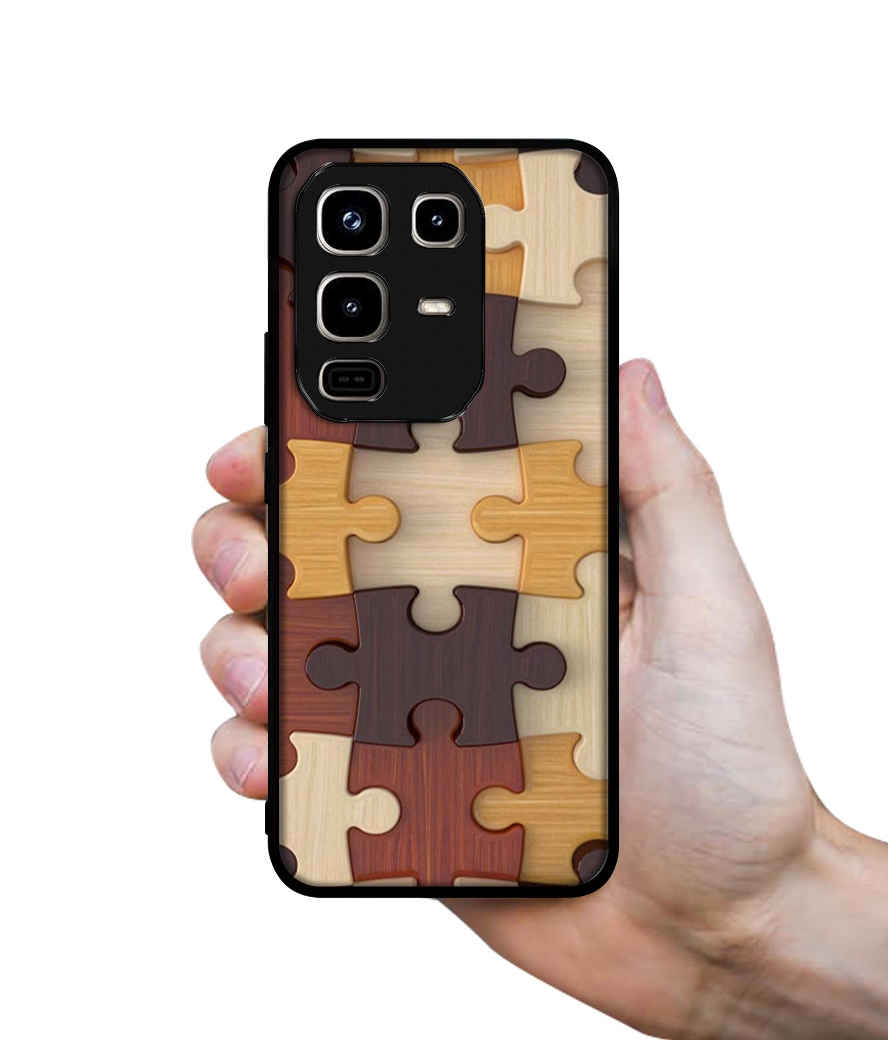 Puzzle Pattern Designer 2D Printed Back Case Cover for Infinix Note 50 Pro 4G / Note 50 Pro Plus 5G