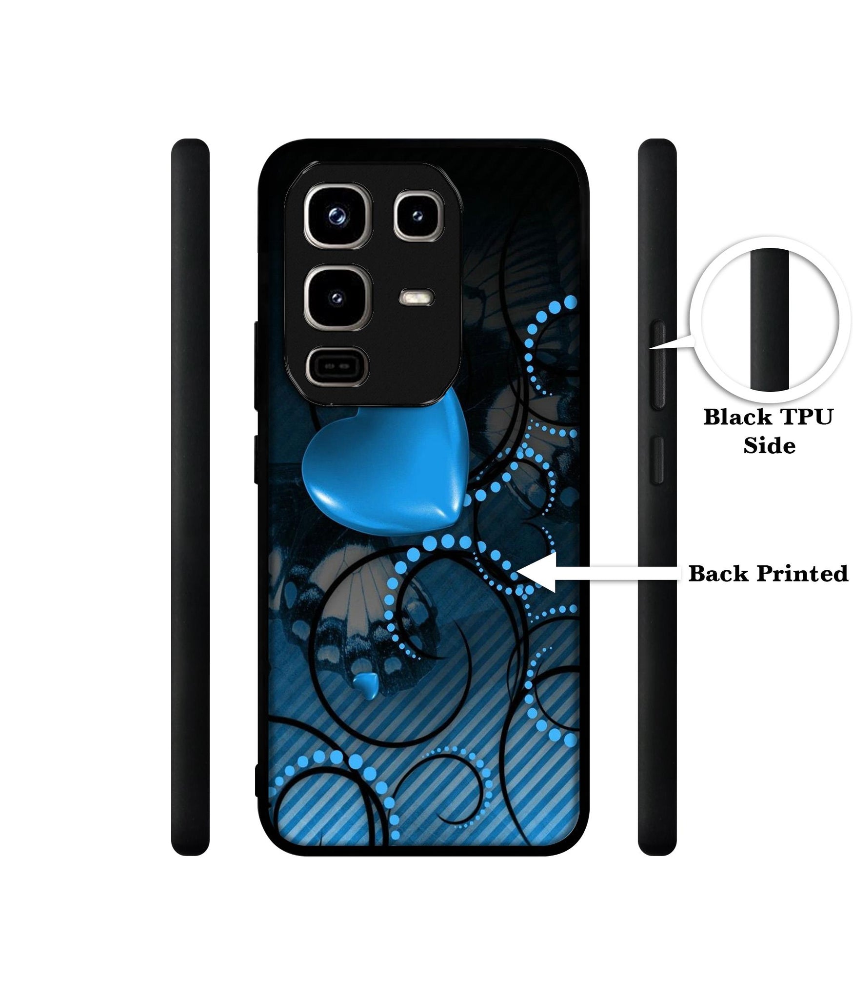 Hart Designer 2D Printed Back Case Cover for Infinix Note 50 Pro 4G / Note 50 Pro Plus 5G
