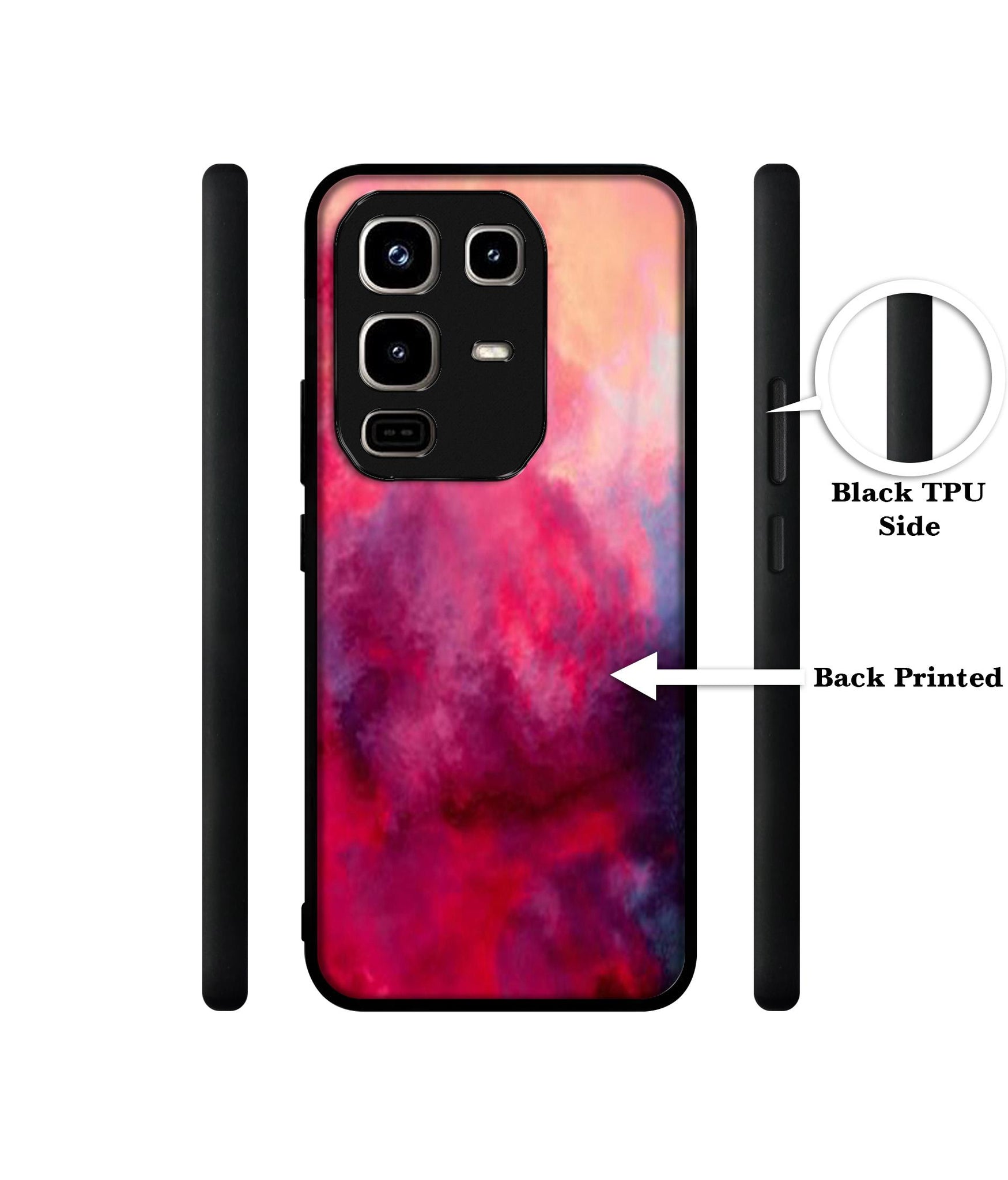 Holi Color Designer 2D Printed Back Case Cover for Infinix Note 50 Pro 4G / Note 50 Pro Plus 5G