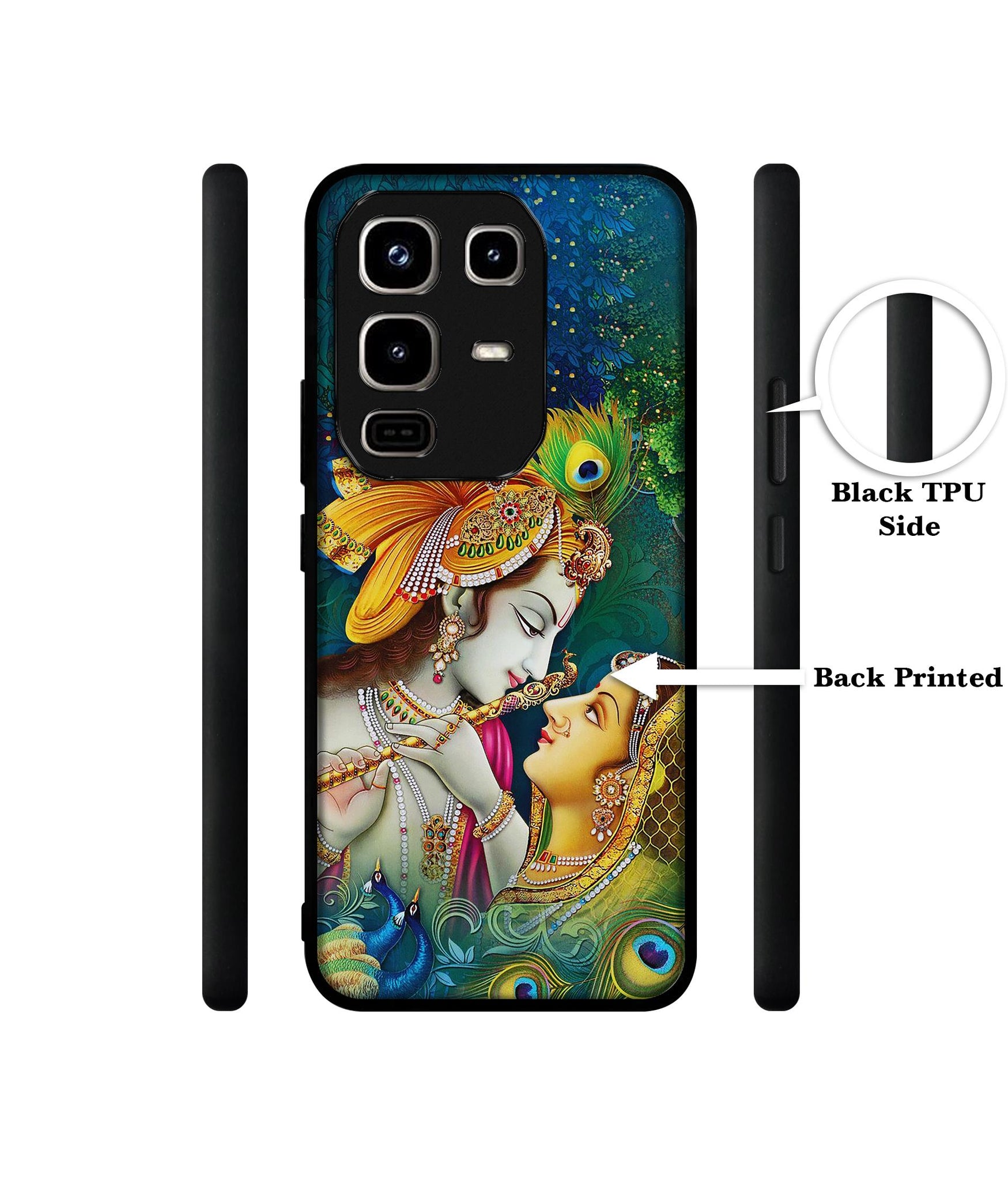 Radha Kishan Love Designer 2D Printed Back Case Cover for Infinix Note 50 Pro 4G / Note 50 Pro Plus 5G