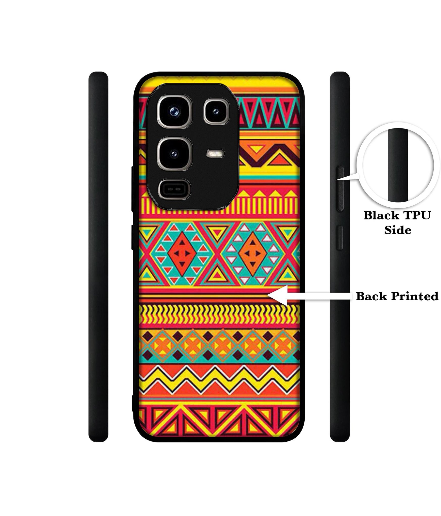 Artistic Rangoli Designer 2D Printed Back Case Cover for Infinix Note 50 Pro 4G / Note 50 Pro Plus 5G