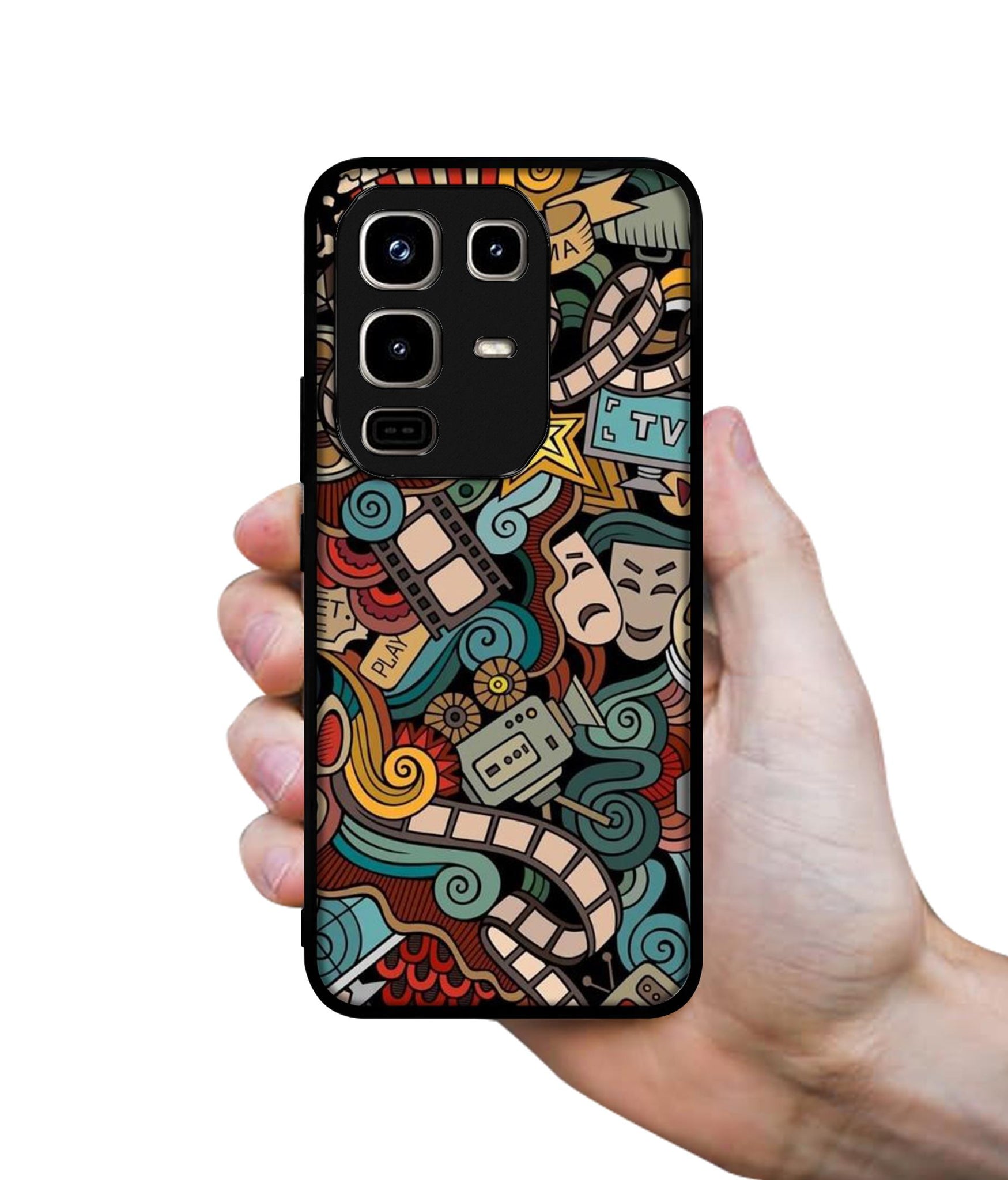 Movies Designer 2D Printed Back Case Cover for Infinix Note 50 Pro 4G / Note 50 Pro Plus 5G