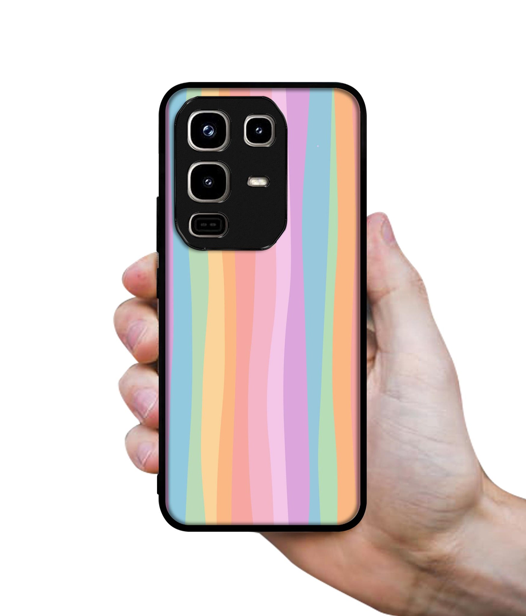 Cool Rainbow Designer 2D Printed Back Case Cover for Infinix Note 50 Pro 4G / Note 50 Pro Plus 5G