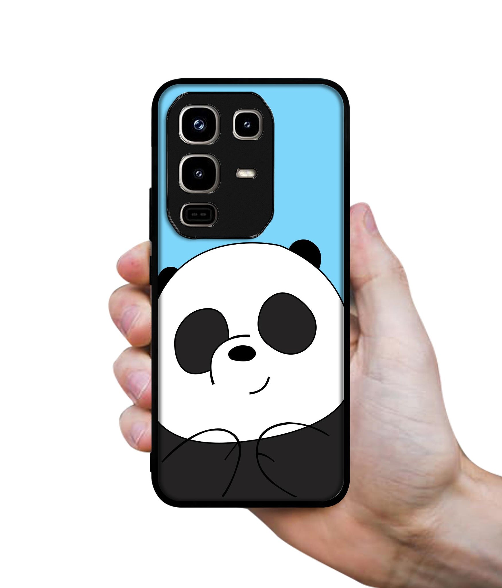 Cute Panda Designer 2D Printed Back Case Cover for Infinix Note 50 Pro 4G / Note 50 Pro Plus 5G