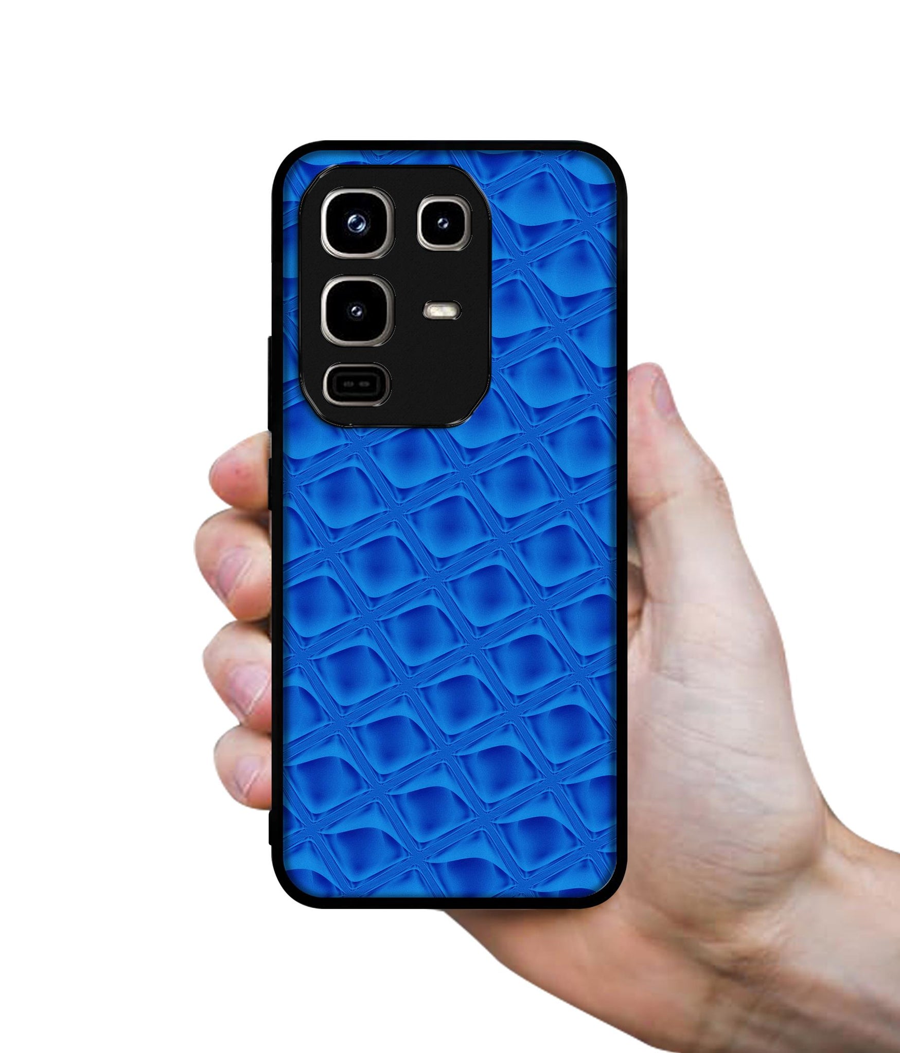 Blue Diamond Designer 2D Printed Back Case Cover for Infinix Note 50 Pro 4G / Note 50 Pro Plus 5G