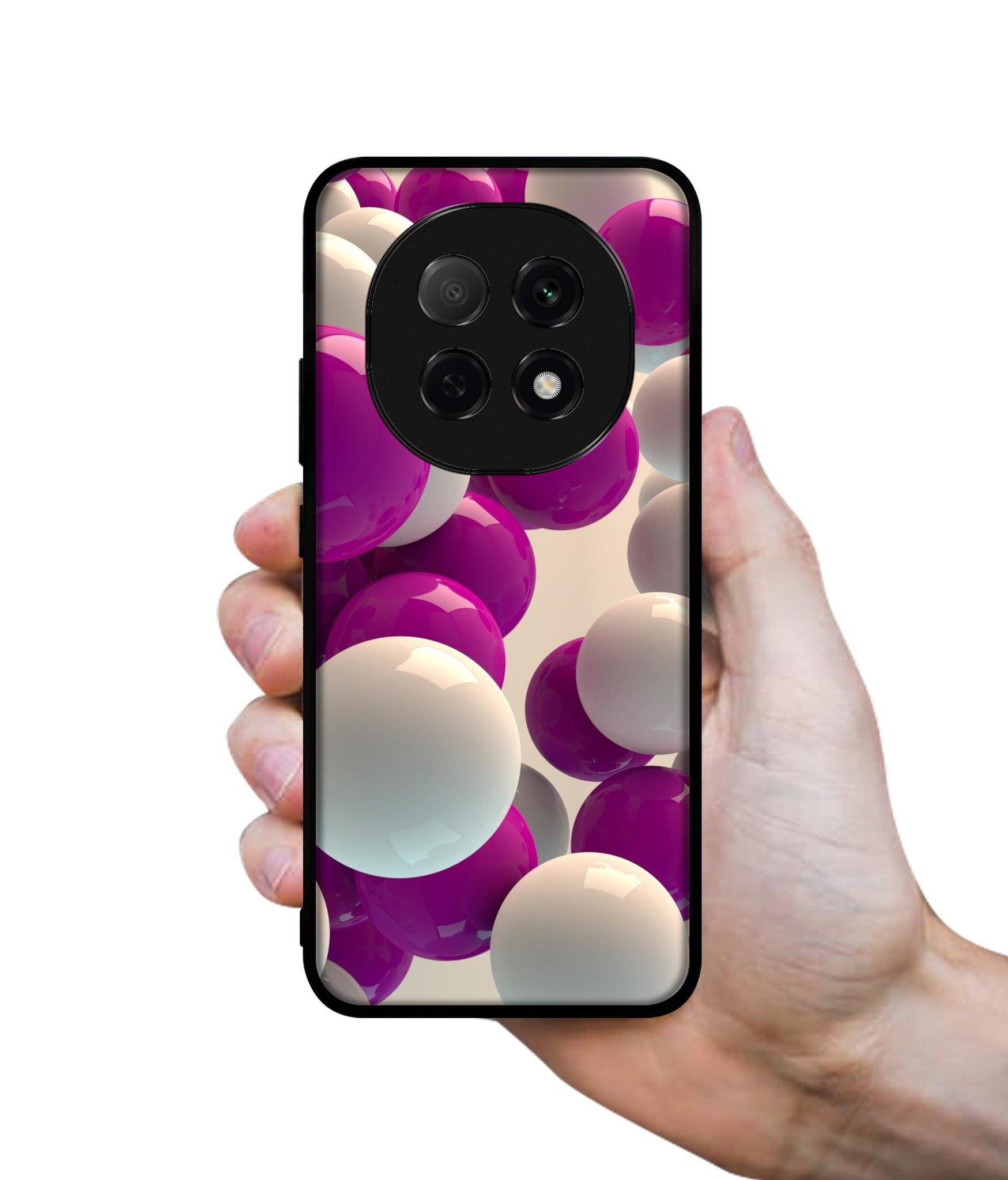 3D Balloons Designer 2D Printed Back Case Cover for Oppo F29 Pro Plus 5G