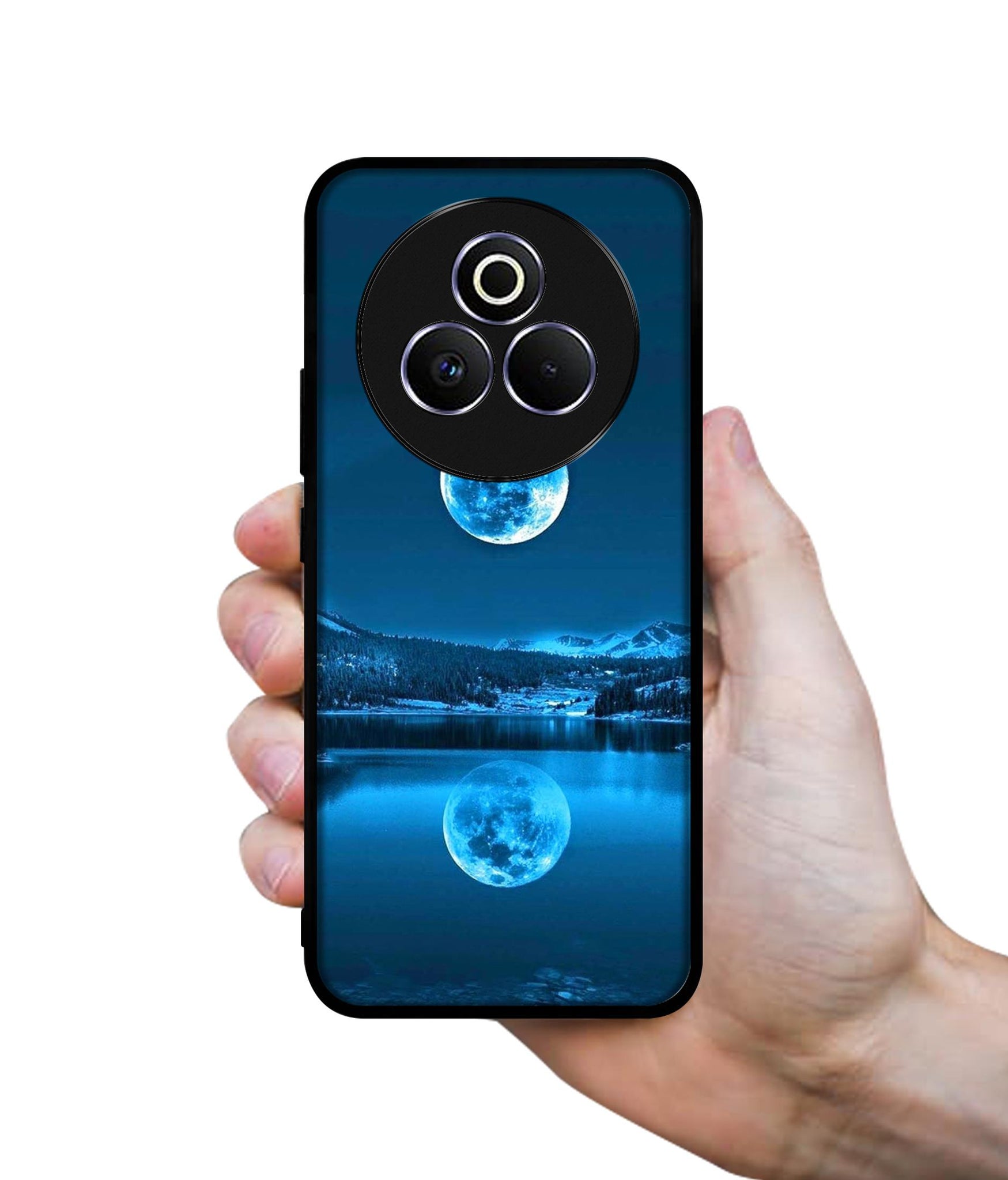 Awesome Moon Designer 2D Printed Back Case Cover for Realme P3 Pro 5G