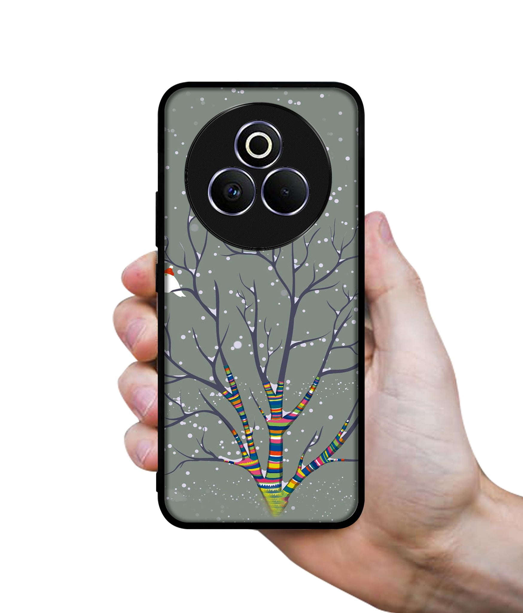 Winter Pattern Print Designer 2D Printed Back Case Cover for Realme P3 Pro 5G