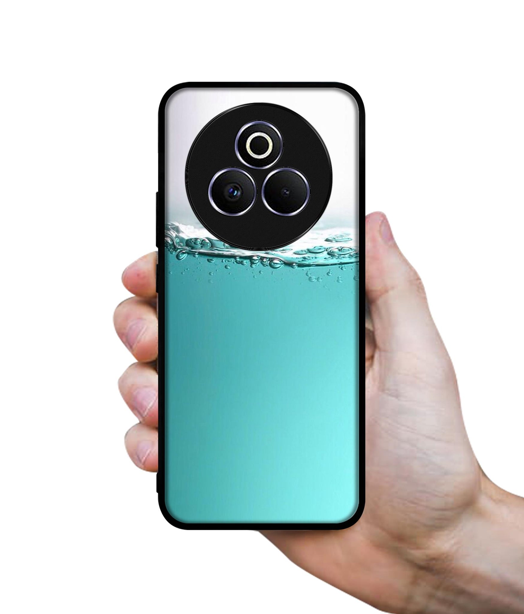 Half Fill Designer 2D Printed Back Case Cover for Realme P3 Pro 5G