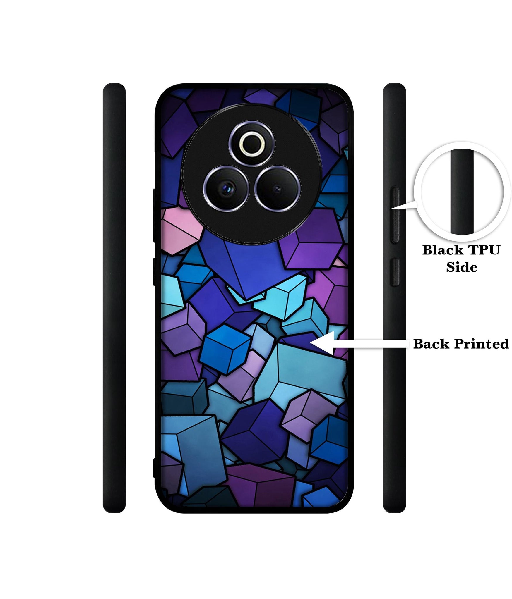 Color Box Designer 2D Printed Back Case Cover for Realme P3 Pro 5G