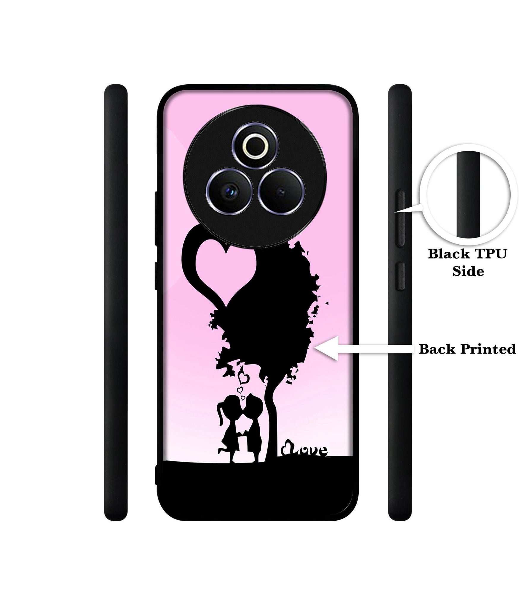 Sweet Love Designer 2D Printed Back Case Cover for Realme P3 Pro 5G