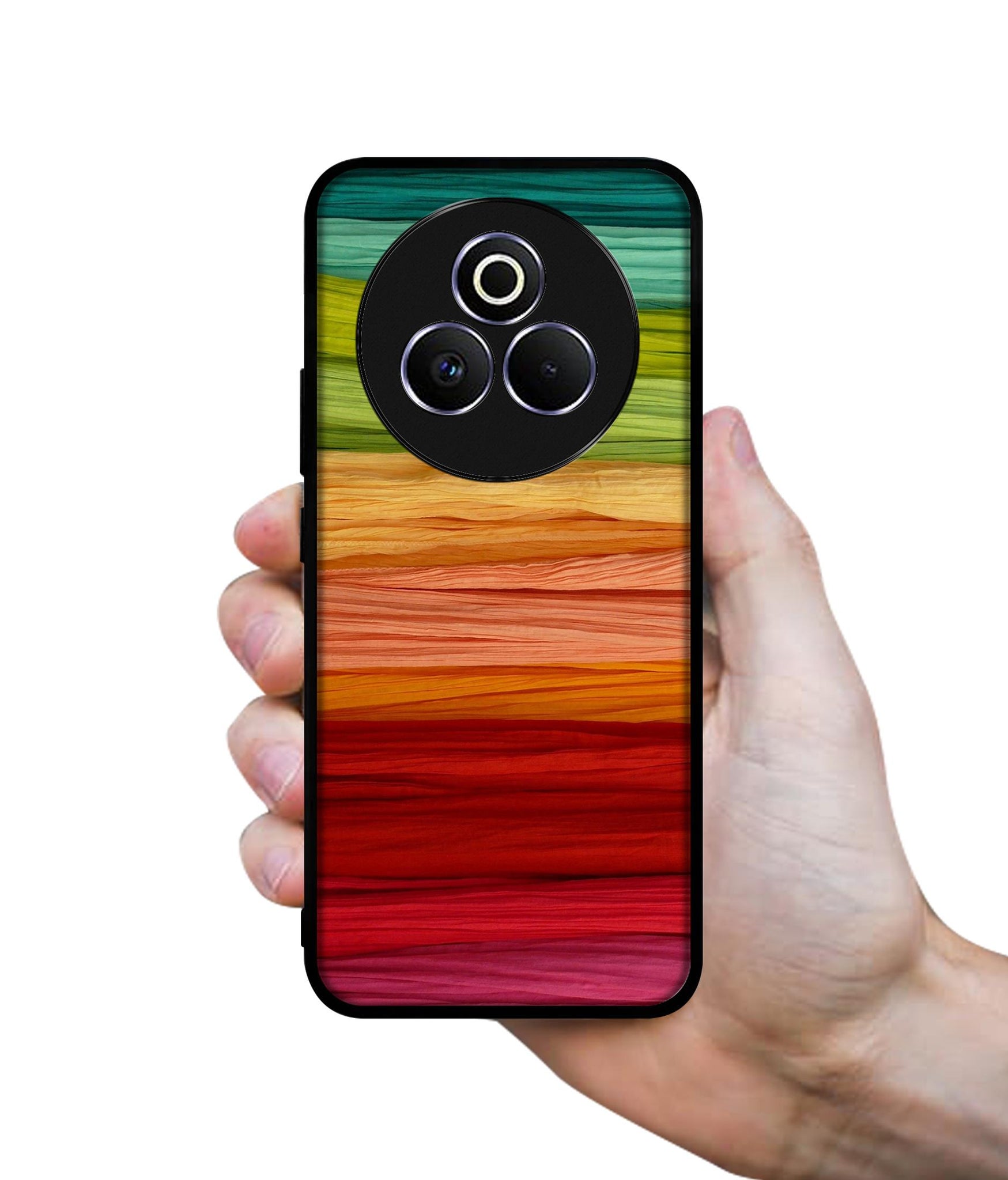 Colorful Thread Designer 2D Printed Back Case Cover for Realme P3 Pro 5G