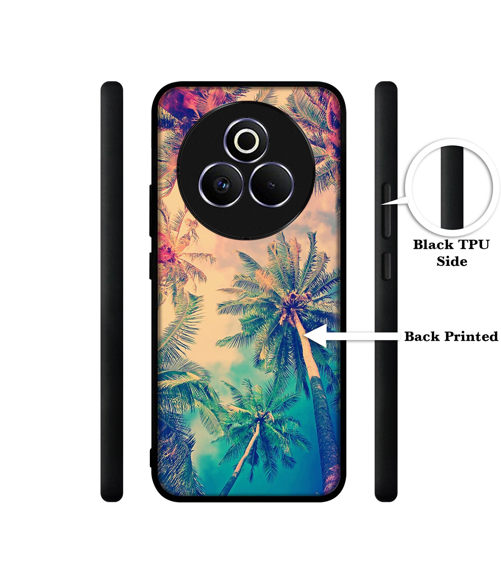 Trees Designer 2D Printed Back Case Cover for Realme P3 Pro 5G