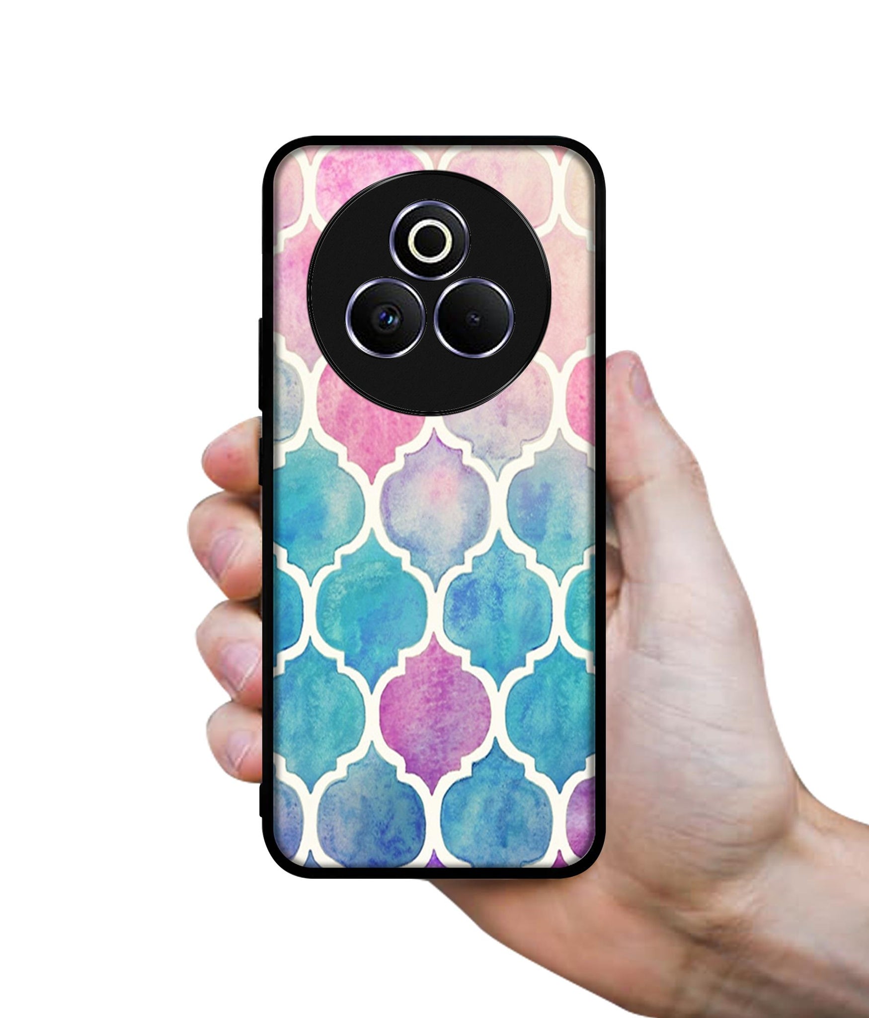 Patterns Art Designer 2D Printed Back Case Cover for Realme P3 Pro 5G
