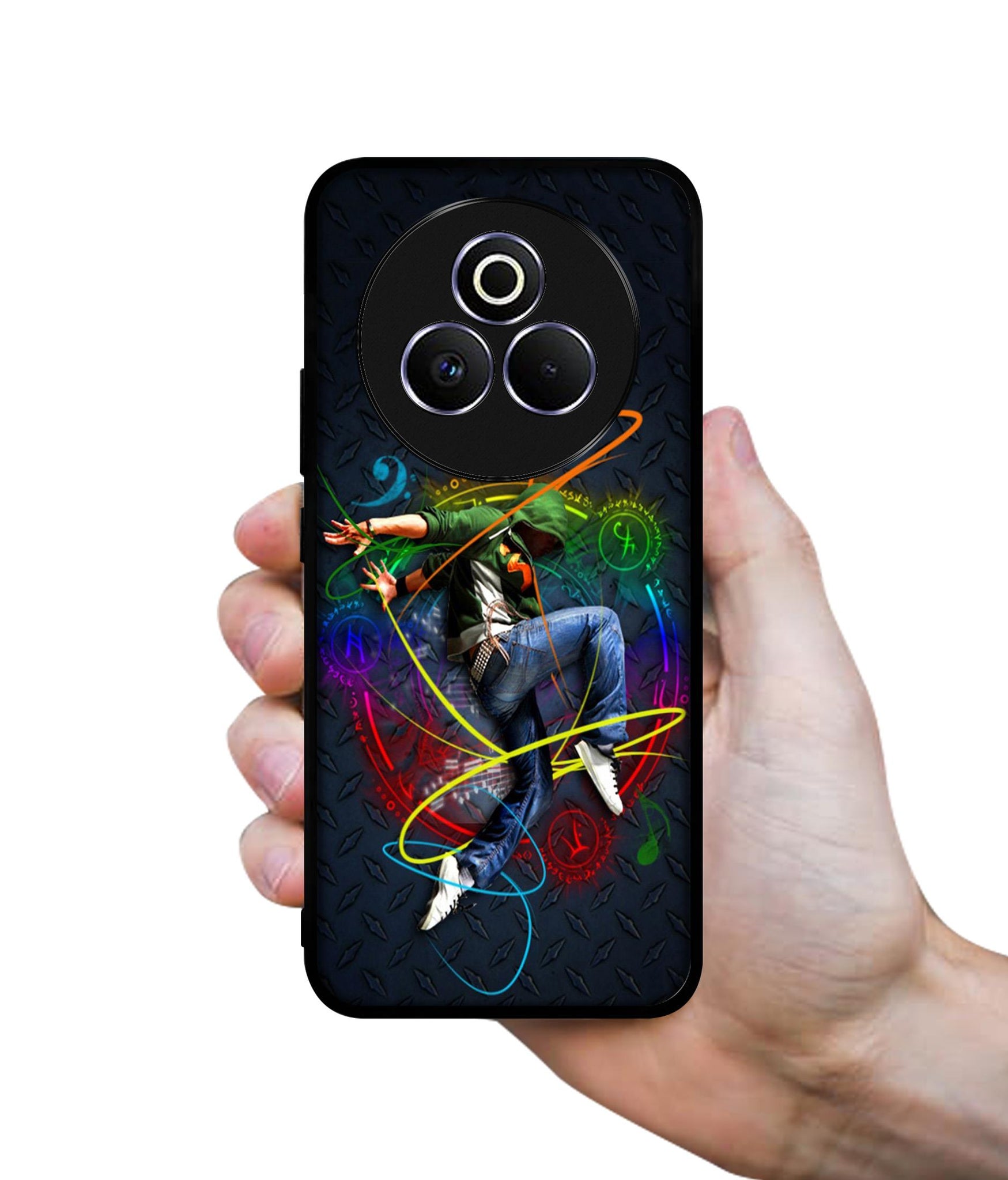 Boy With Music Designer 2D Printed Back Case Cover for Realme P3 Pro 5G
