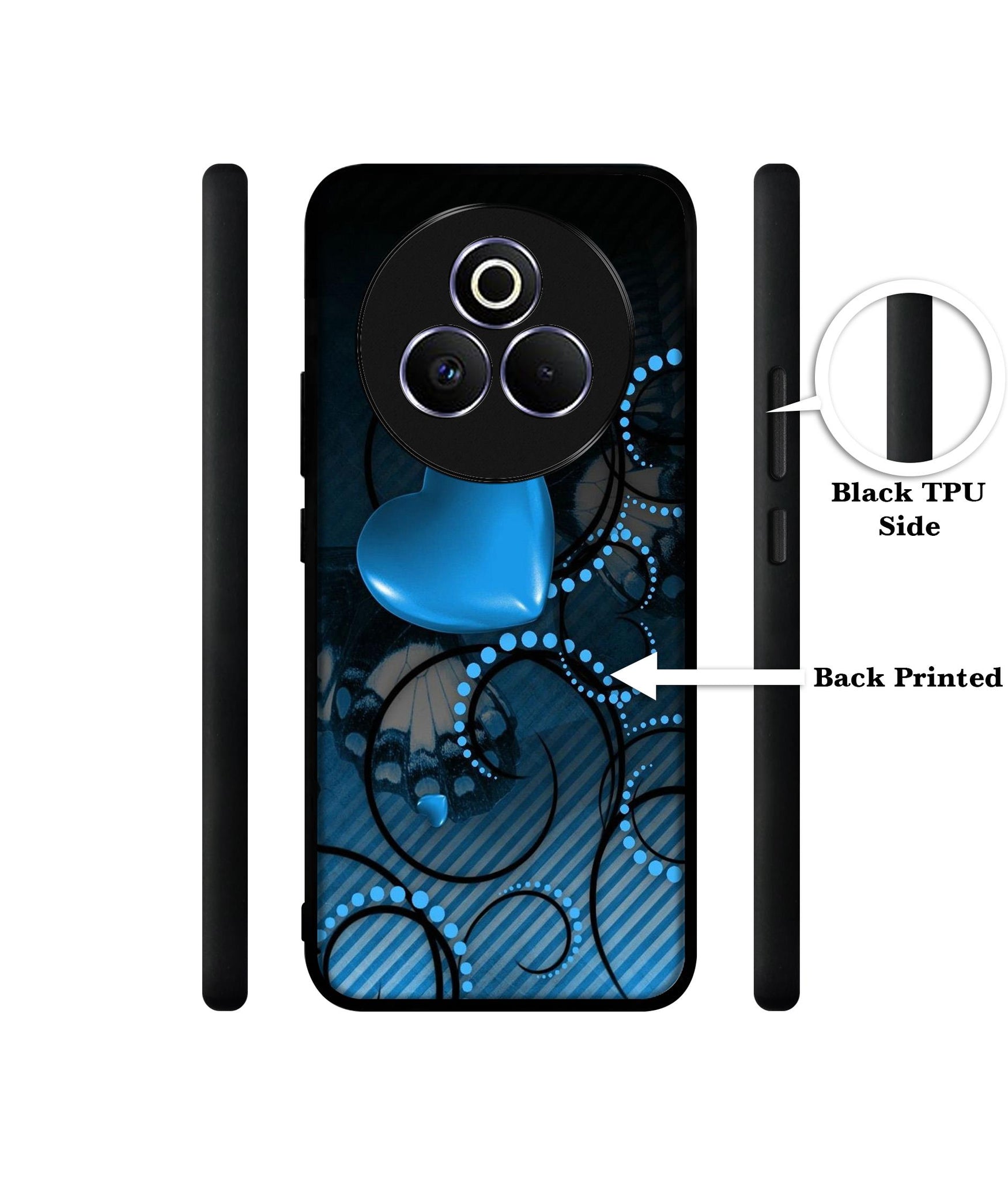 Hart Designer 2D Printed Back Case Cover for Realme P3 Pro 5G