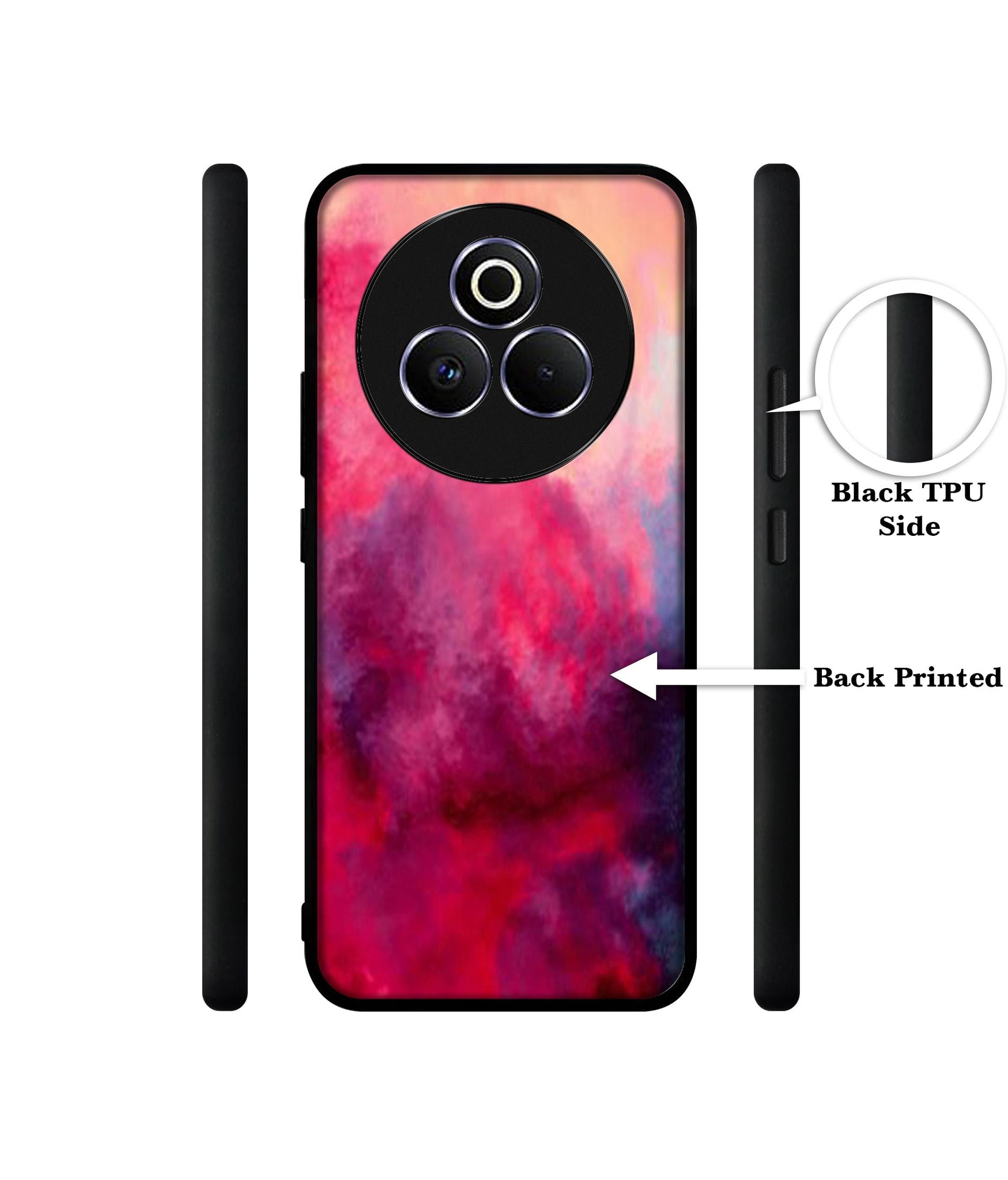 Holi Color Designer 2D Printed Back Case Cover for Realme P3 Pro 5G