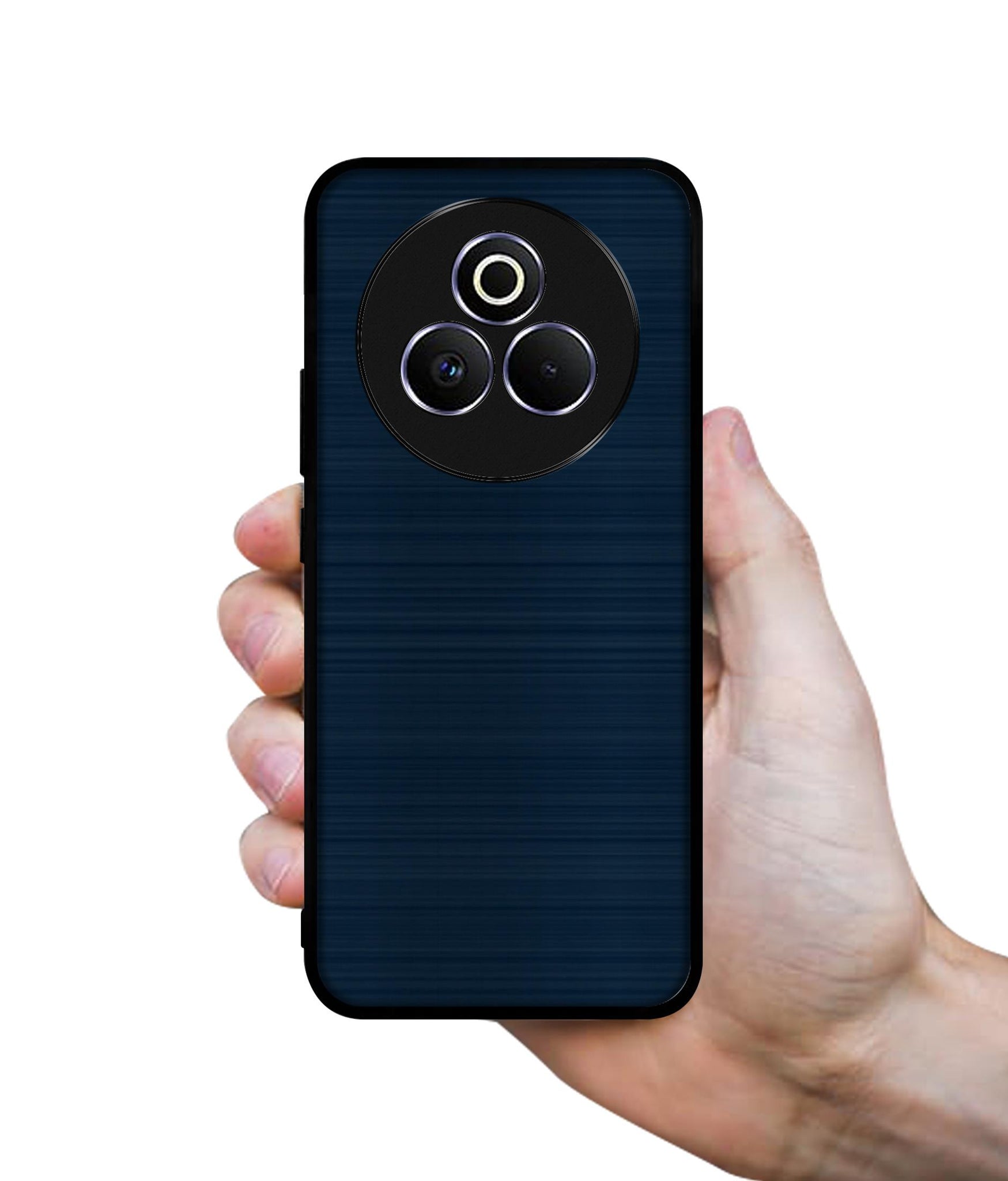Blue Line Designer 2D Printed Back Case Cover for Realme P3 Pro 5G