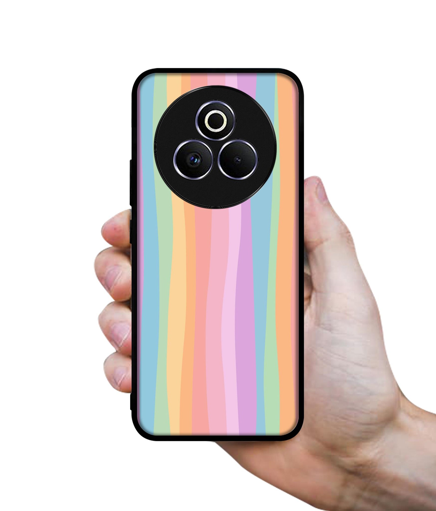 Cool Rainbow Designer 2D Printed Back Case Cover for Realme P3 Pro 5G