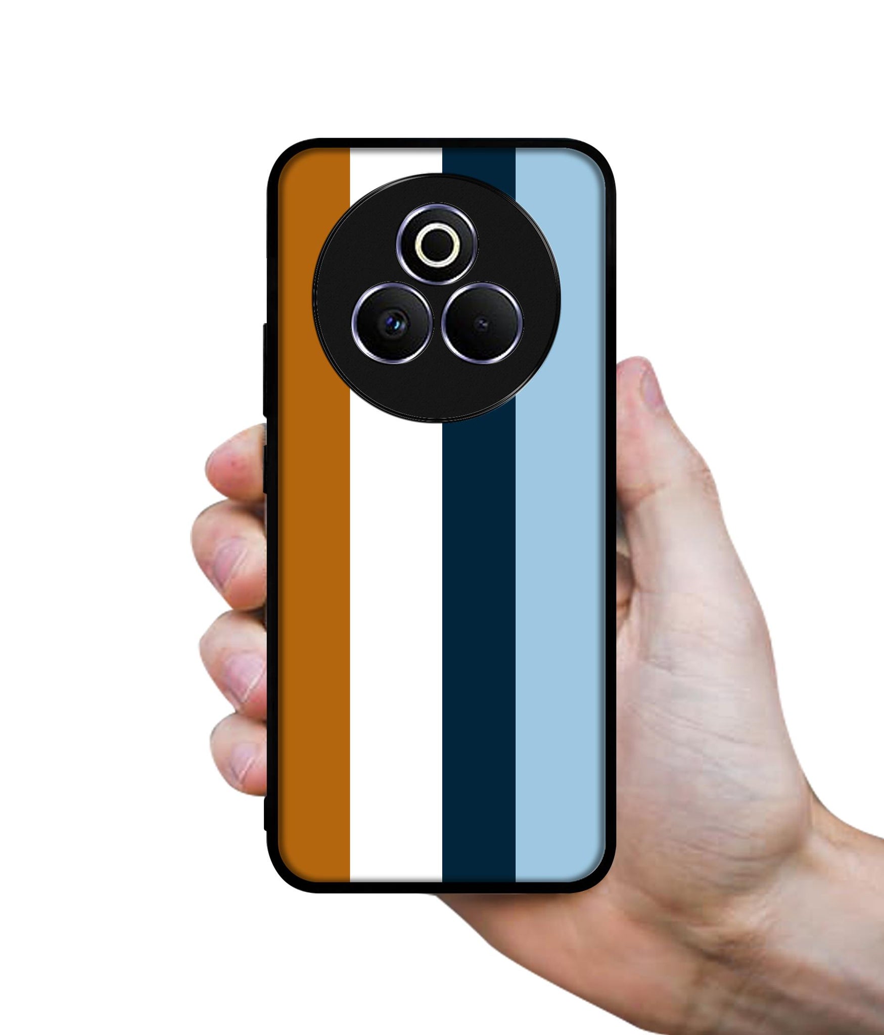 Color Stripes Designer 2D Printed Back Case Cover for Realme P3 Pro 5G