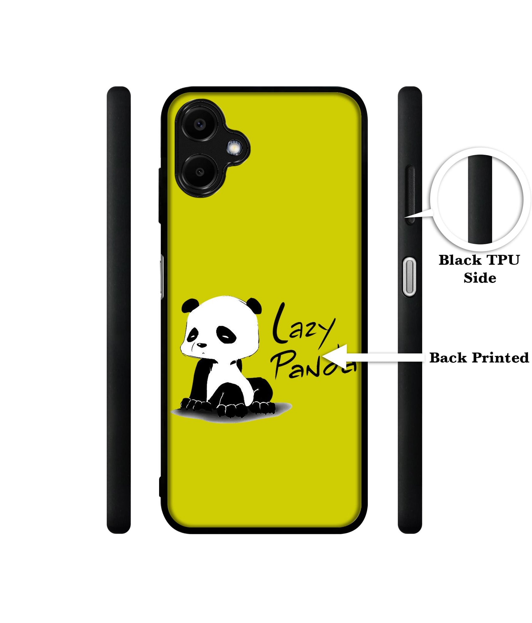 Lazy Panda Designer 2D Printed Back Case Cover for Samsung Galaxy A06 4G / A06 5G