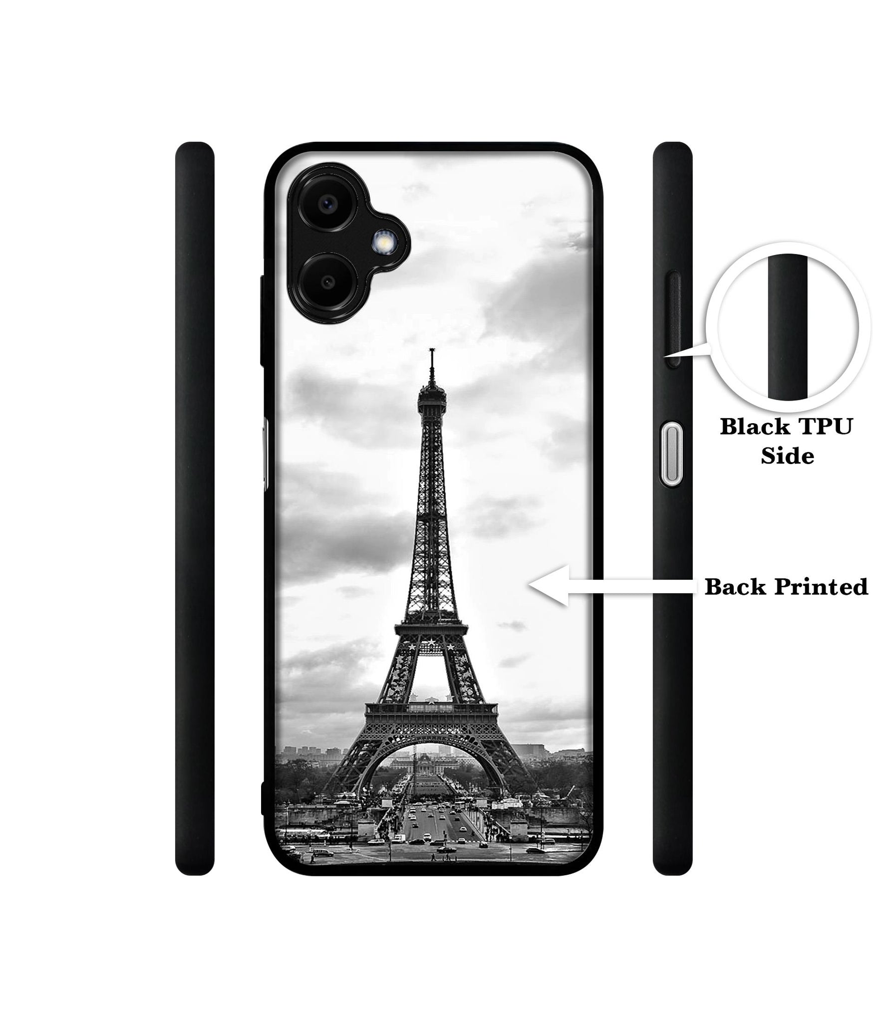 Eiffel Tower Designer 2D Printed Back Case Cover for Samsung Galaxy F06 5G / M06 5G