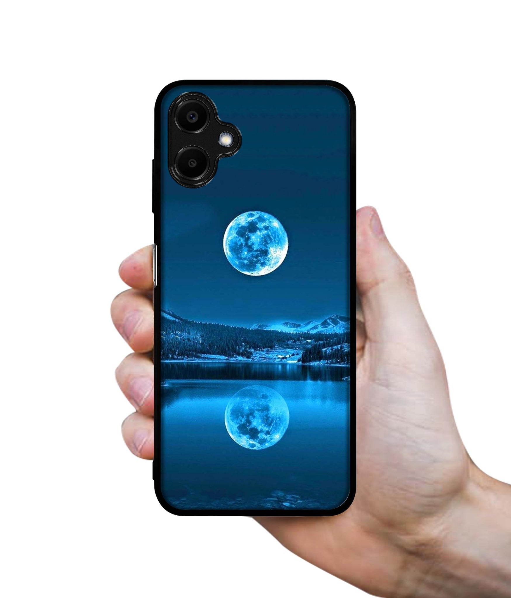 Awesome Moon Designer 2D Printed Back Case Cover for Samsung Galaxy F06 5G / M06 5G