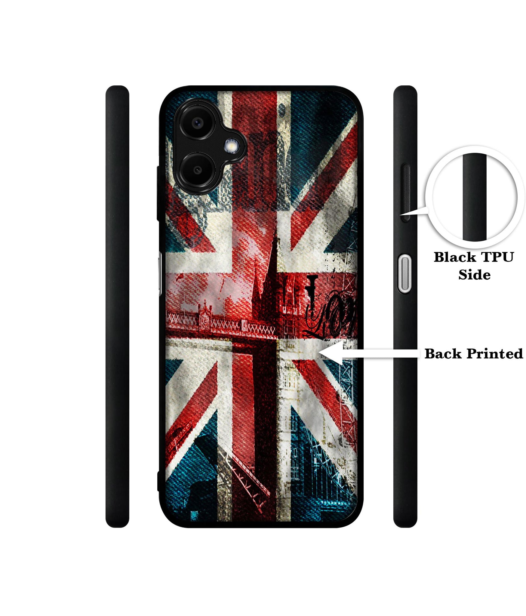 London Flag wallpaper Designer 2D Printed Back Case Cover for Samsung Galaxy F06 5G / M06 5G